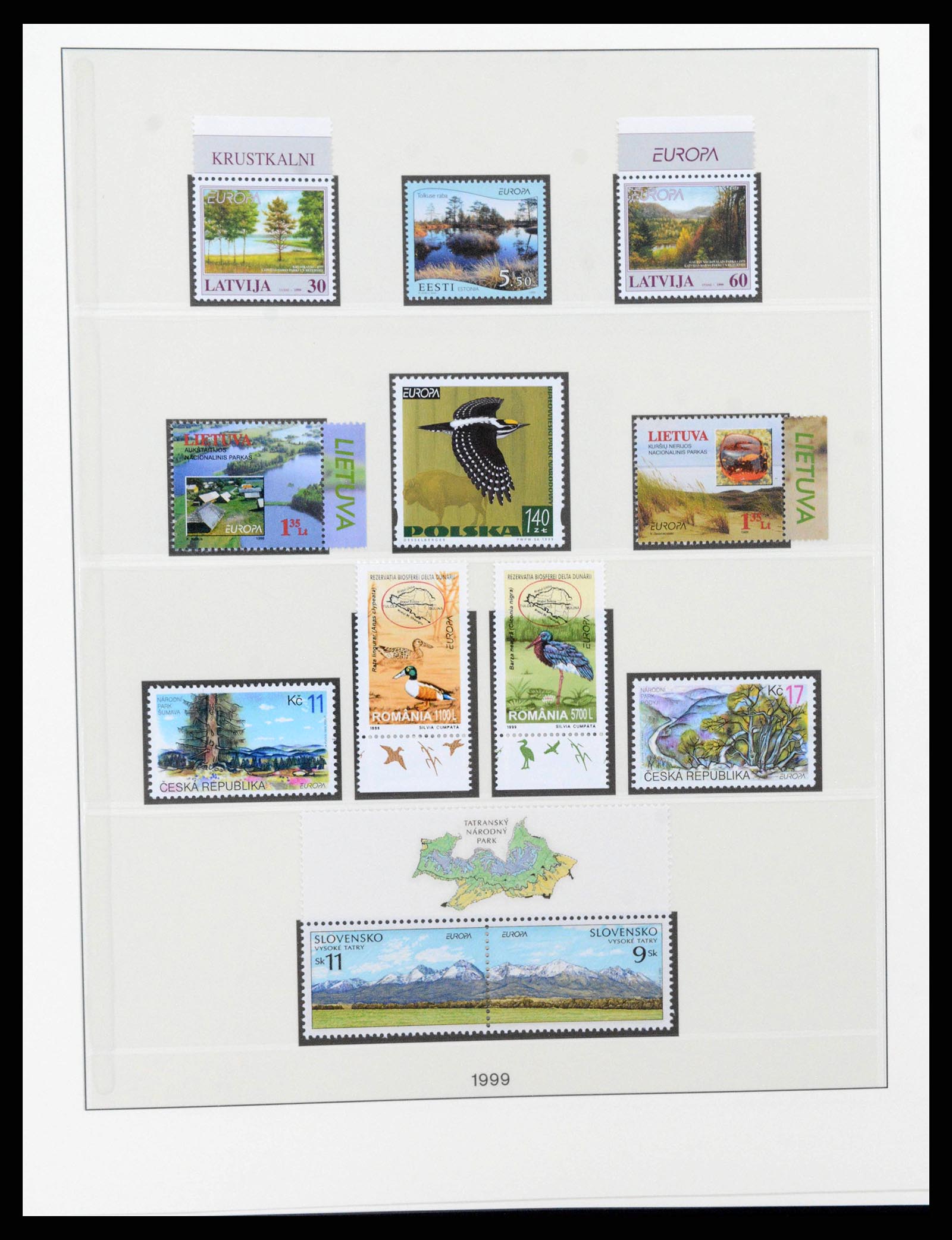 38216 0384 - Postzegelverzameling 38216 Europa Cept compleet 1956-2001.