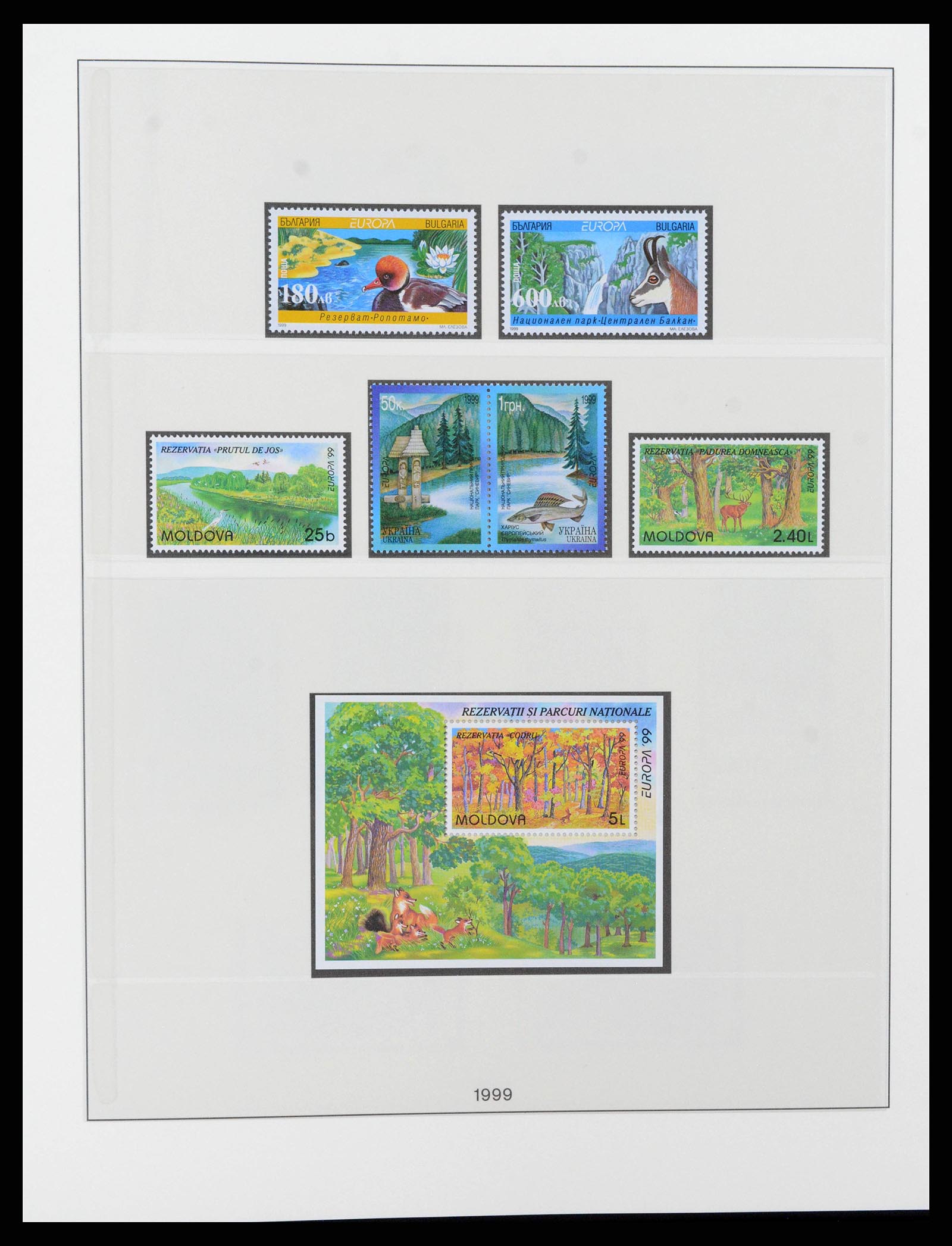 38216 0385 - Postzegelverzameling 38216 Europa Cept compleet 1956-2001.