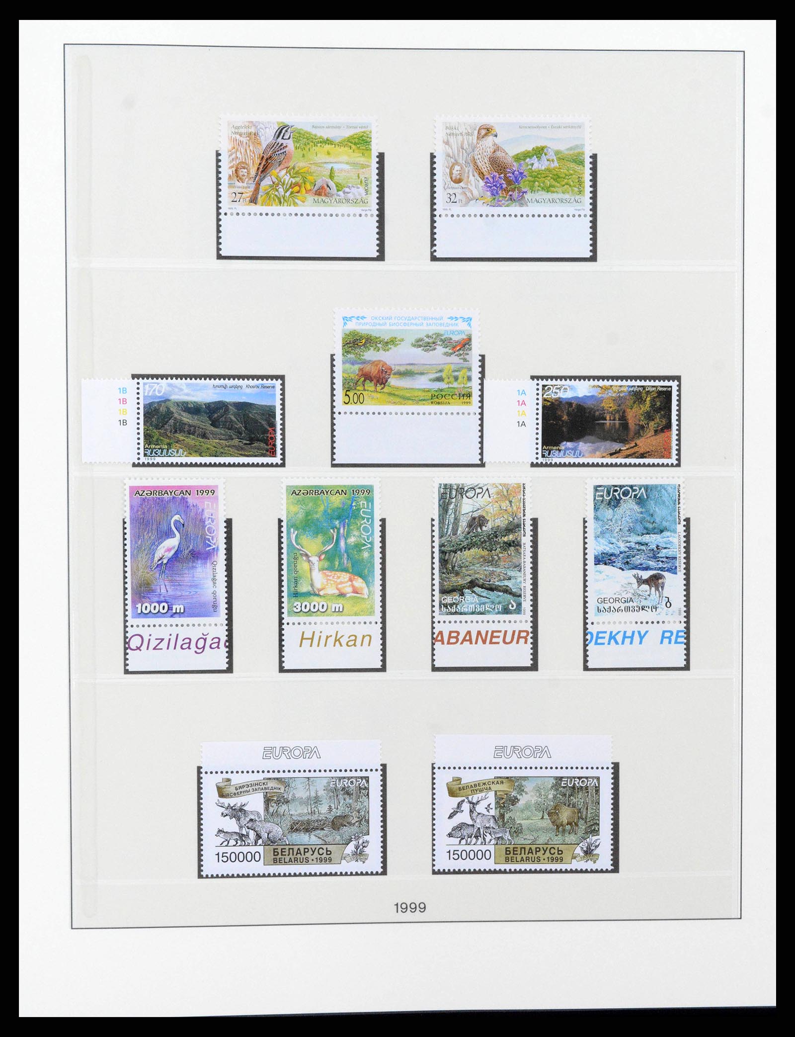 38216 0386 - Postzegelverzameling 38216 Europa Cept compleet 1956-2001.
