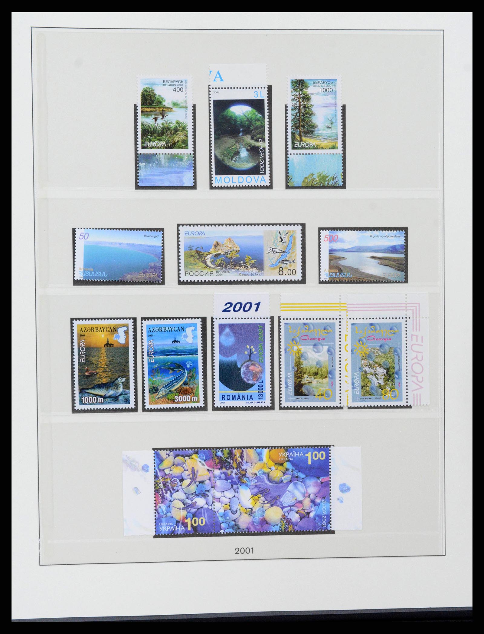 38216 0394 - Postzegelverzameling 38216 Europa Cept compleet 1956-2001.