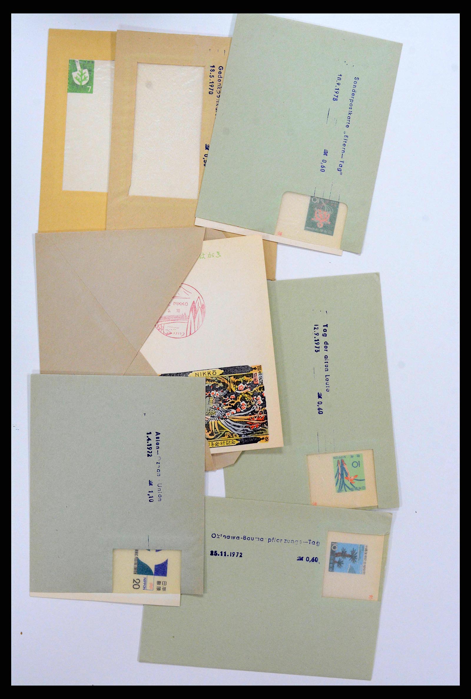 38217 0048 - Stamp collection 38217 Japan postal stationeries 1949-2018.