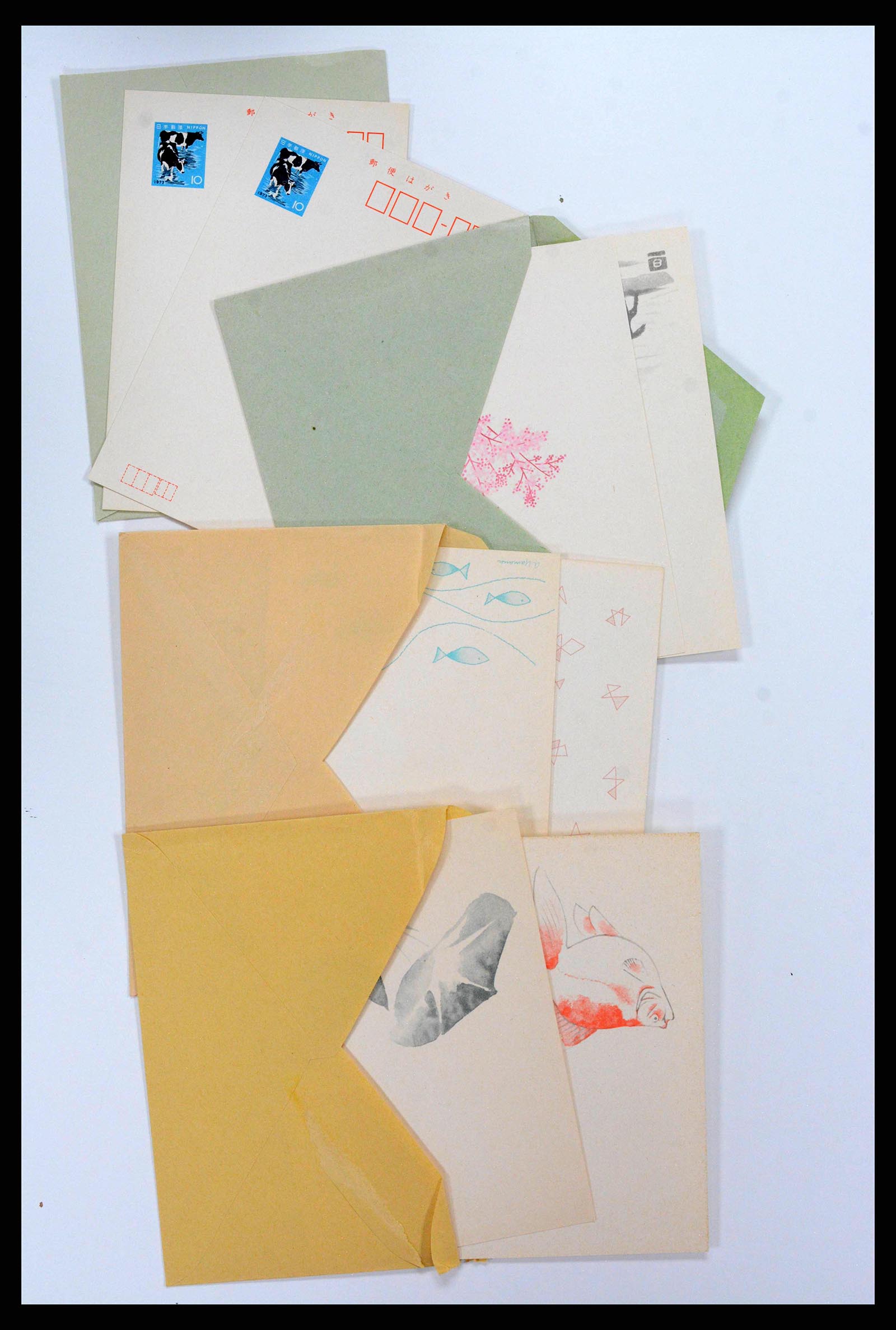 38217 0051 - Stamp collection 38217 Japan postal stationeries 1949-2018.