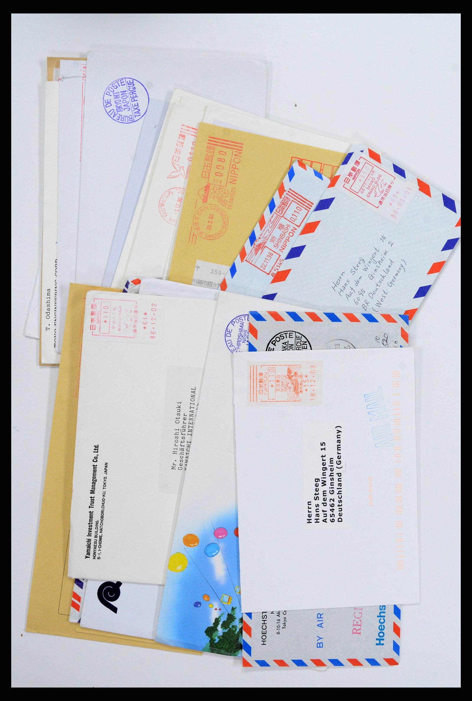 38217 0071 - Stamp collection 38217 Japan postal stationeries 1949-2018.