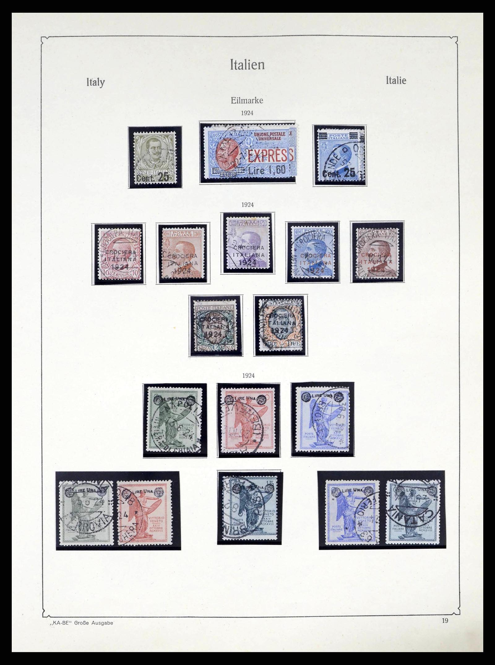 38220 0020 - Postzegelverzameling 38220 Italië 1863-2010.