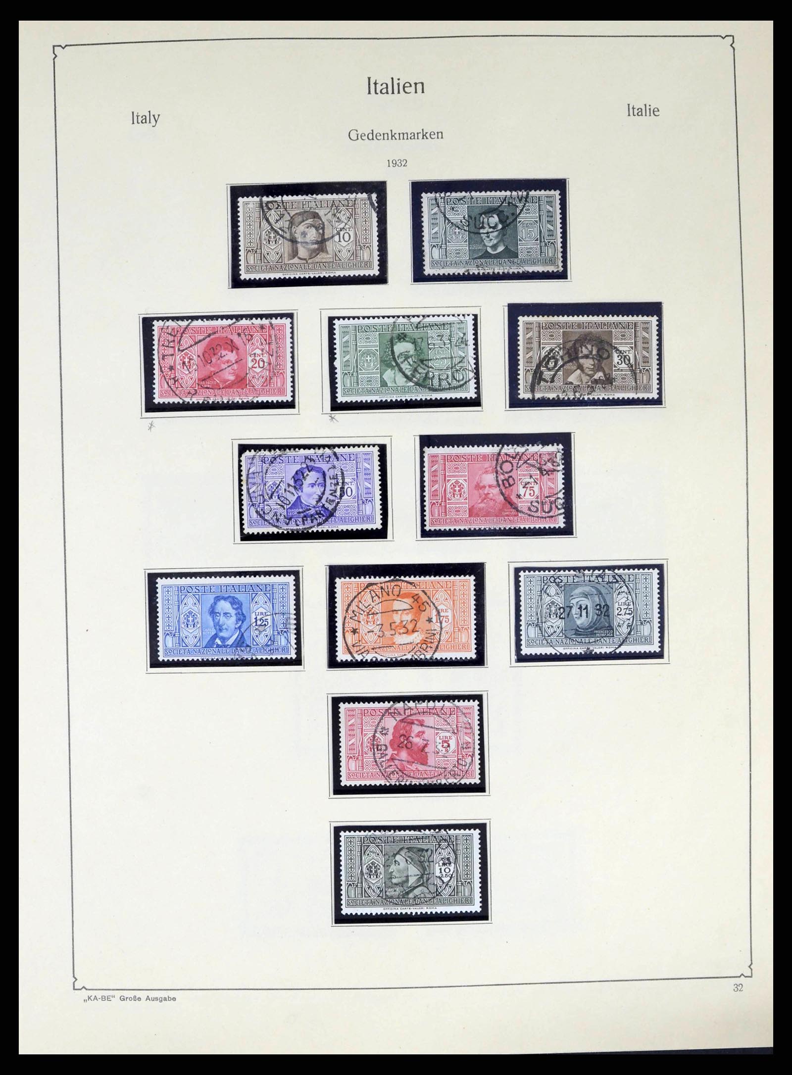 38220 0034 - Postzegelverzameling 38220 Italië 1863-2010.