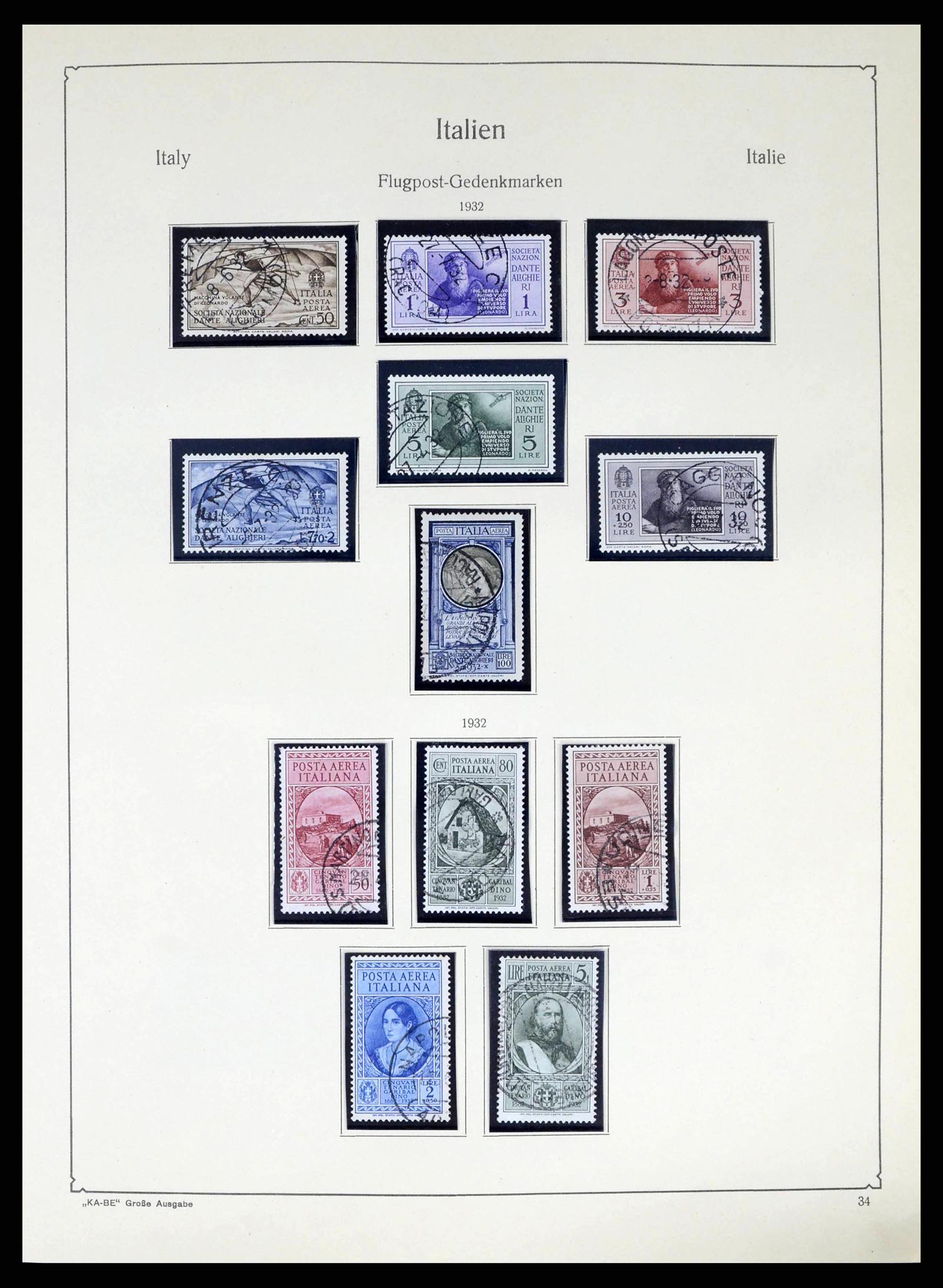 38220 0036 - Postzegelverzameling 38220 Italië 1863-2010.