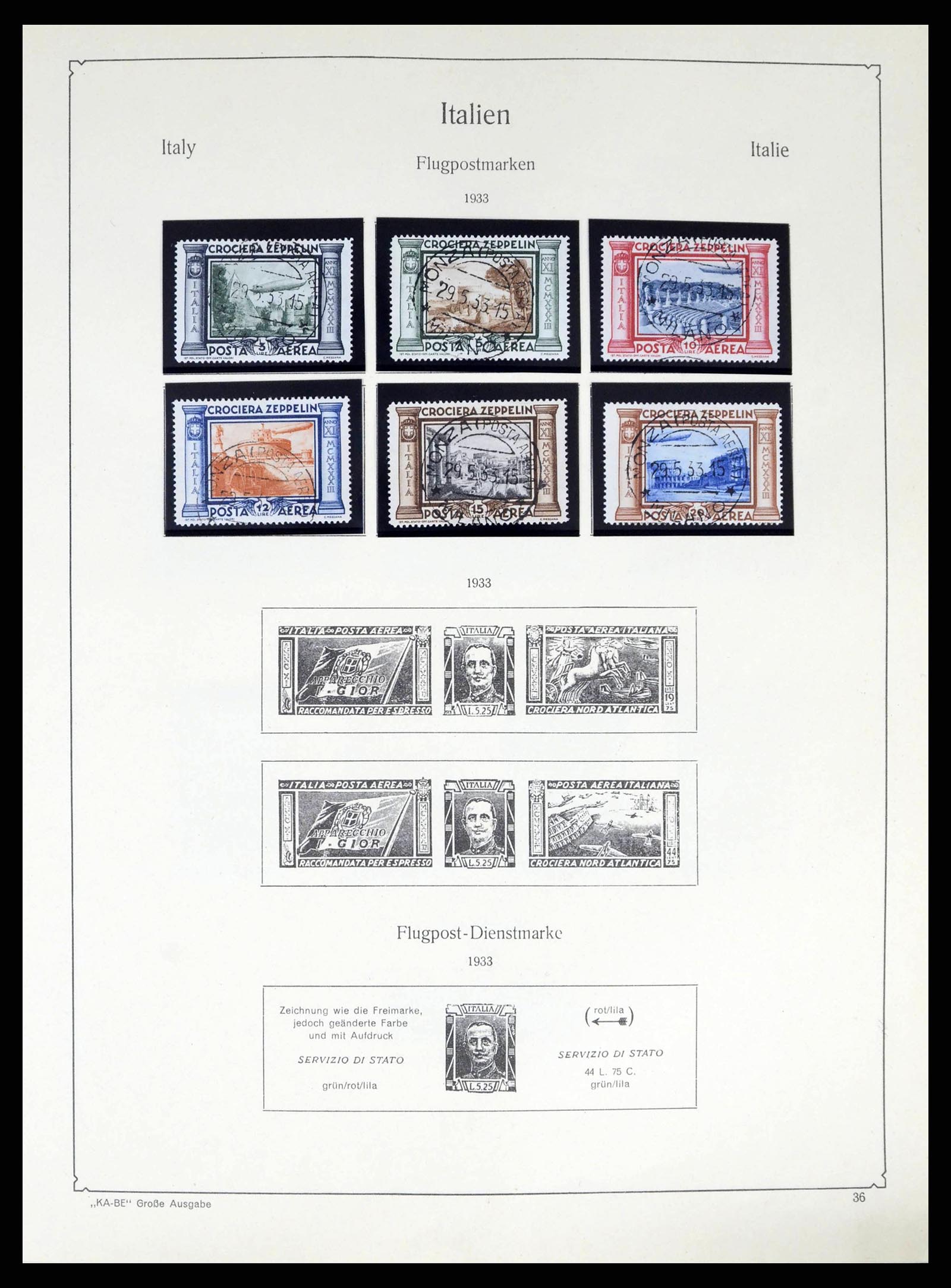 38220 0038 - Stamp collection 38220 Italy 1863-2010.