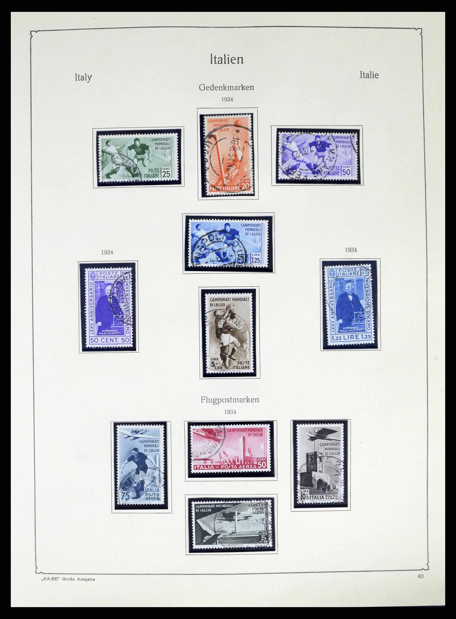 38220 0042 - Postzegelverzameling 38220 Italië 1863-2010.