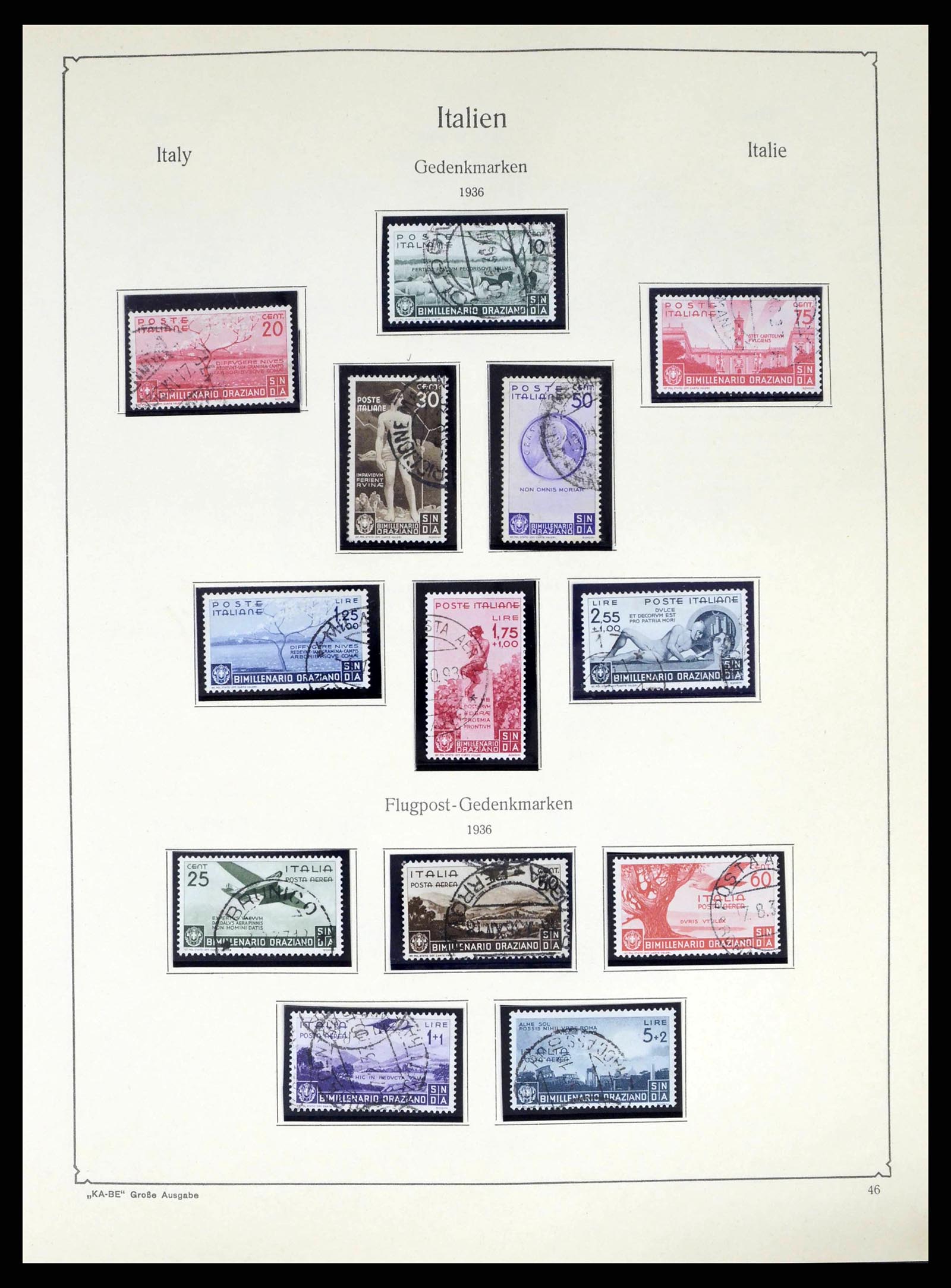 38220 0048 - Postzegelverzameling 38220 Italië 1863-2010.