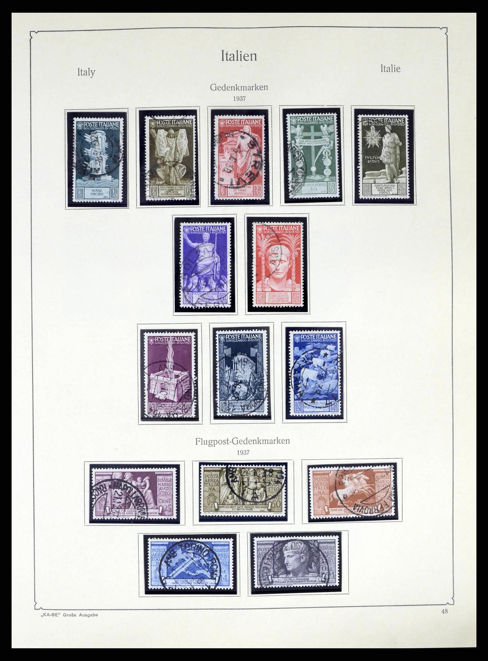 38220 0050 - Stamp collection 38220 Italy 1863-2010.