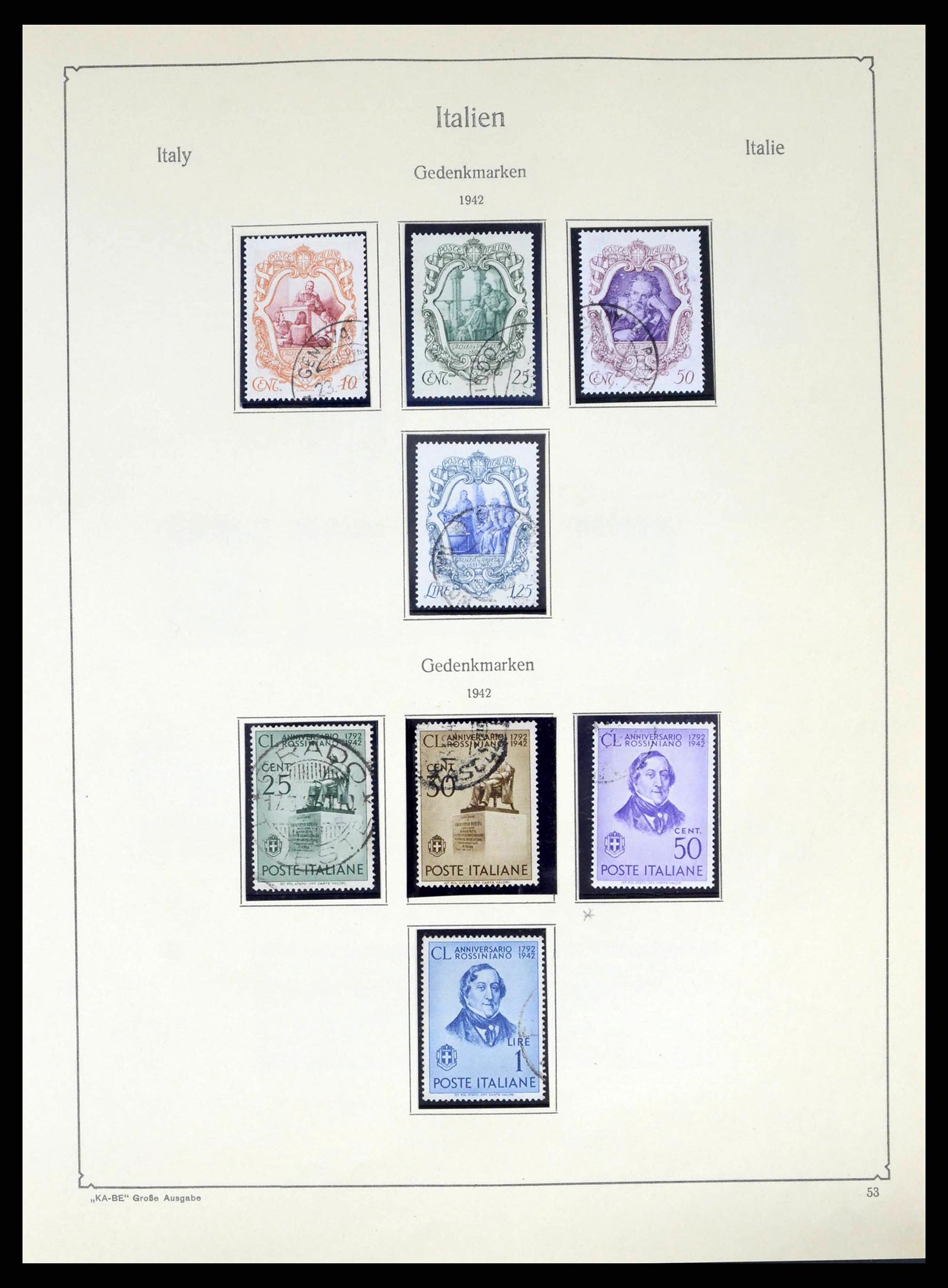 38220 0055 - Stamp collection 38220 Italy 1863-2010.