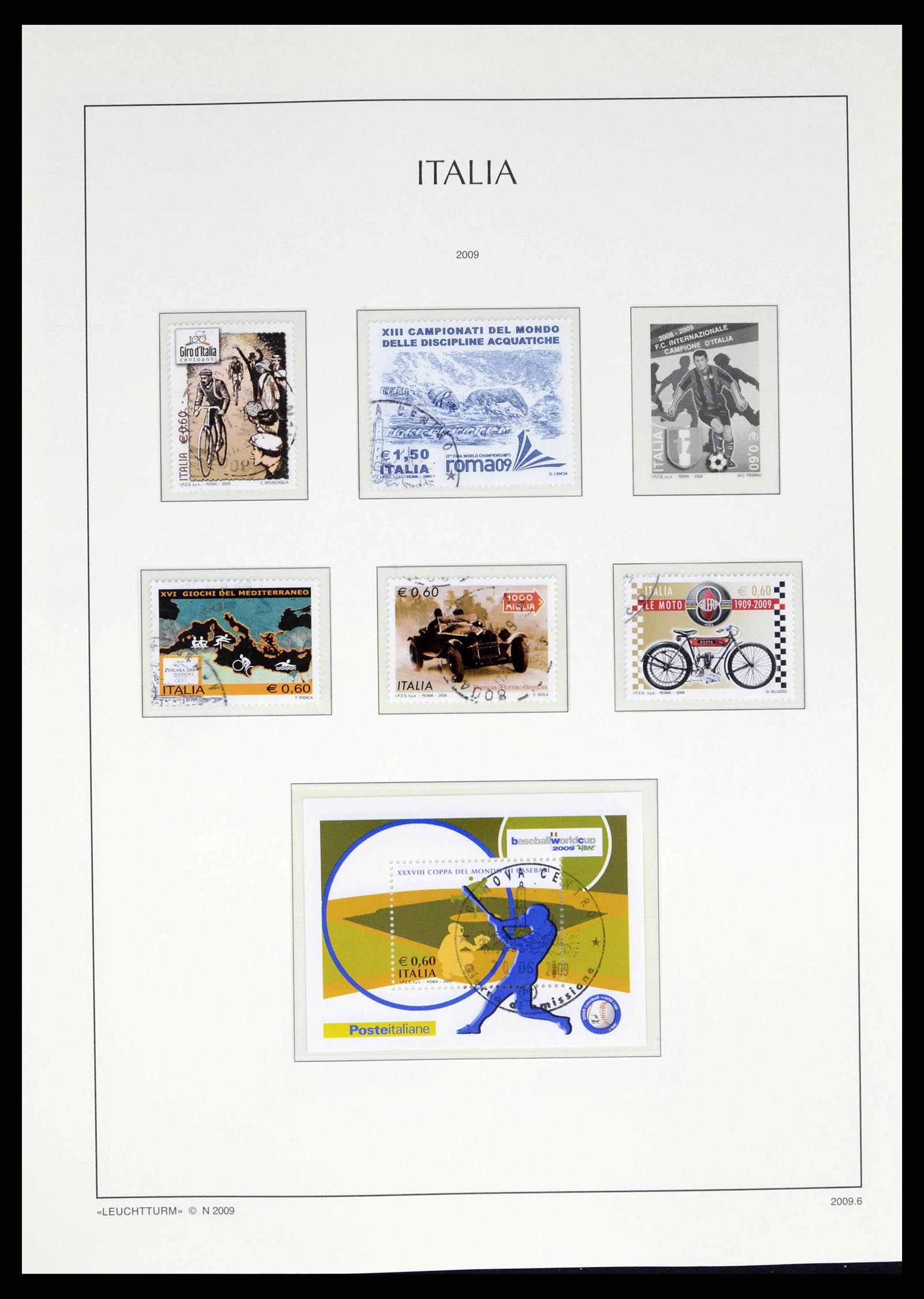 38220 0386 - Postzegelverzameling 38220 Italië 1863-2010.
