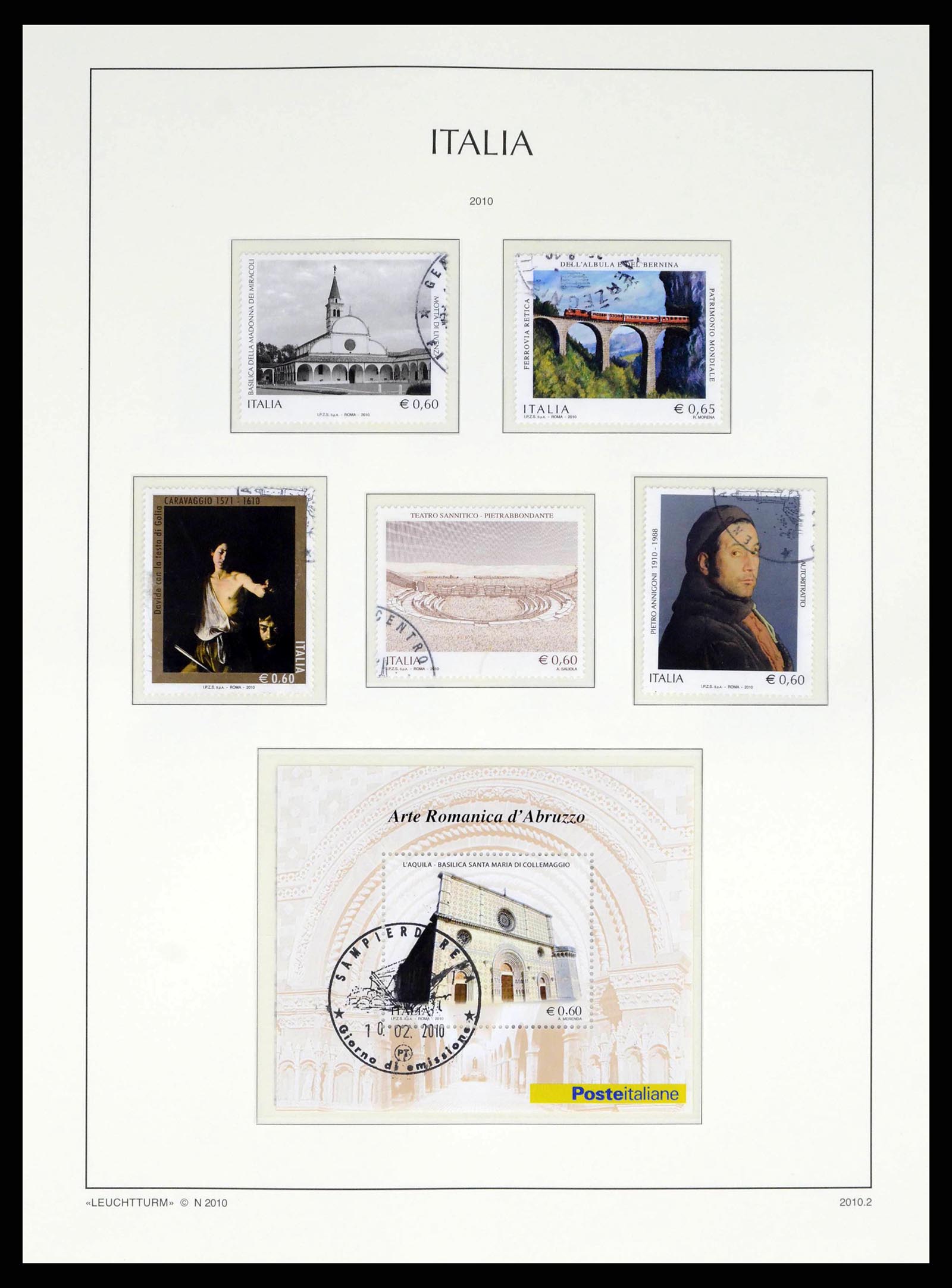 38220 0394 - Postzegelverzameling 38220 Italië 1863-2010.