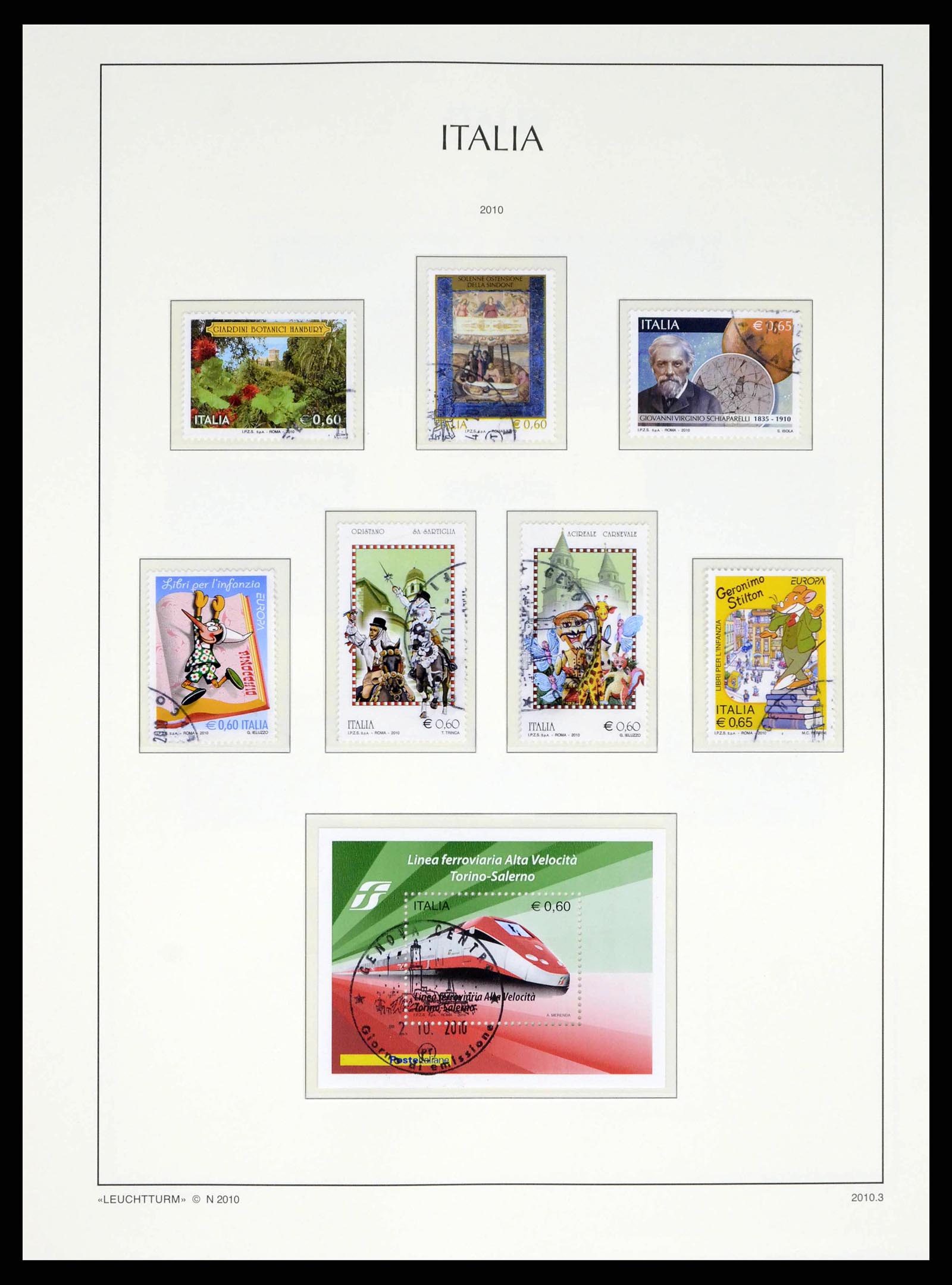 38220 0395 - Postzegelverzameling 38220 Italië 1863-2010.