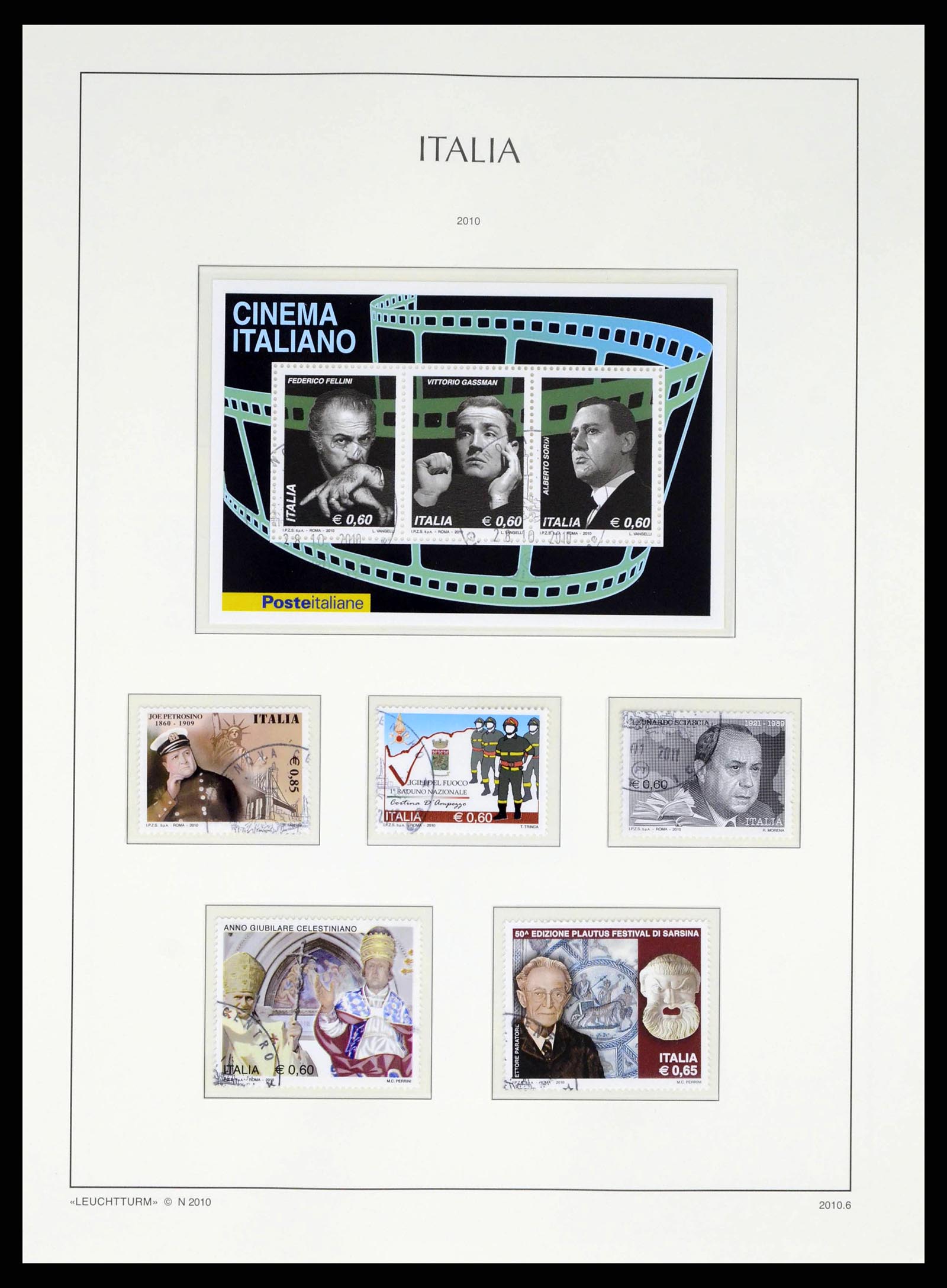 38220 0398 - Postzegelverzameling 38220 Italië 1863-2010.