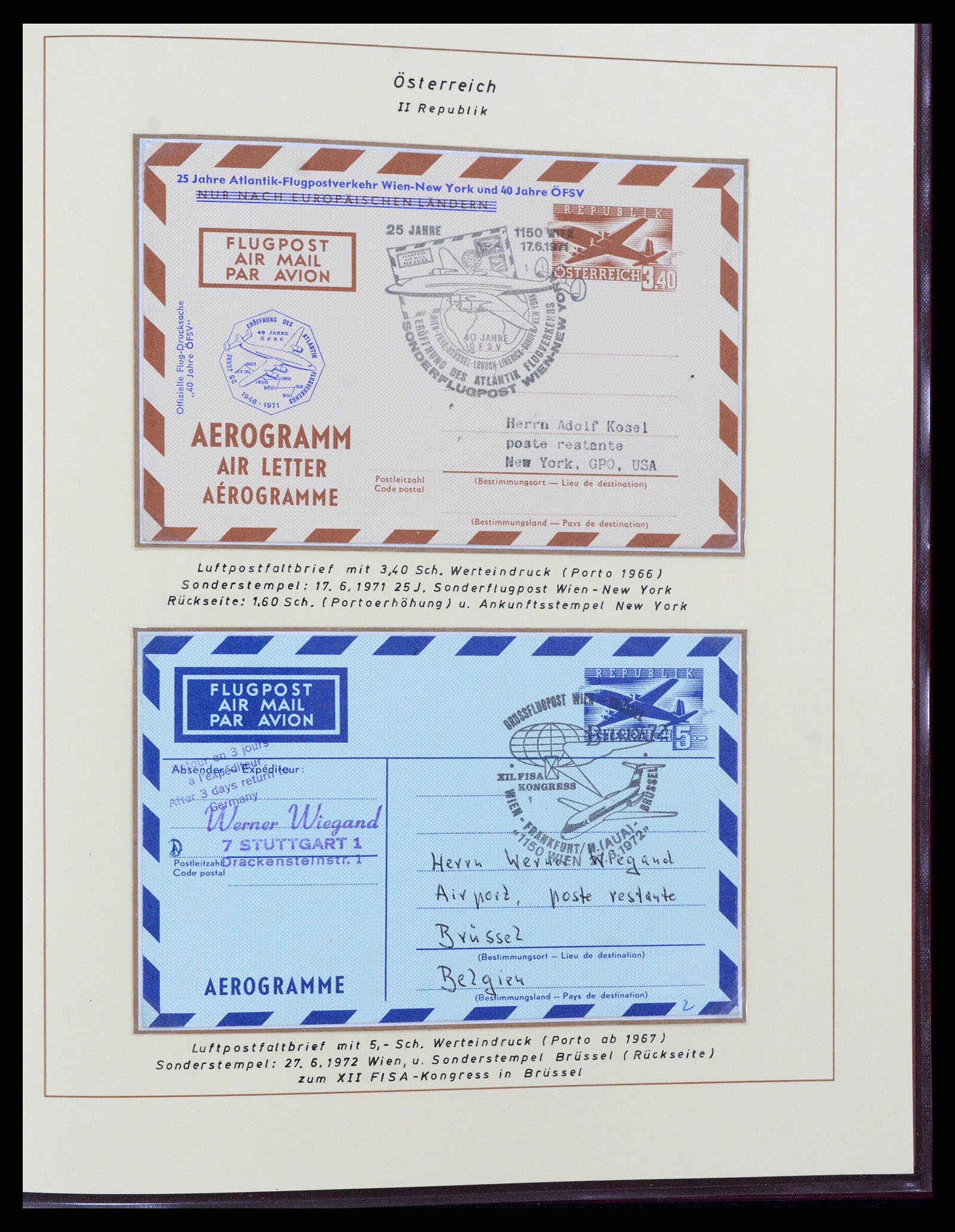 38223 0031 - Postzegelverzameling 38223 Oostenrijk 1945-1957.