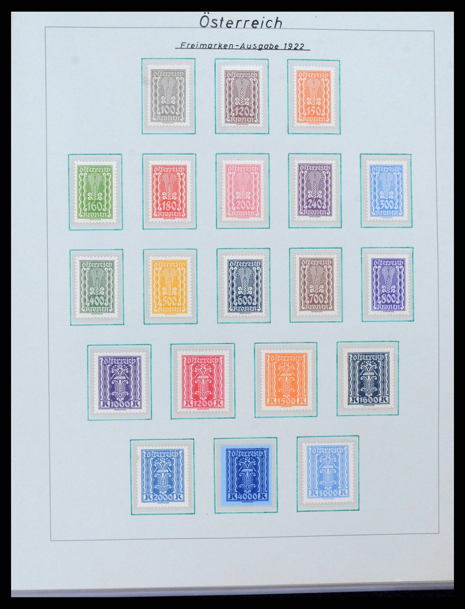 38224 0002 - Postzegelverzameling 38224 Oostenrijk 1922-2006.