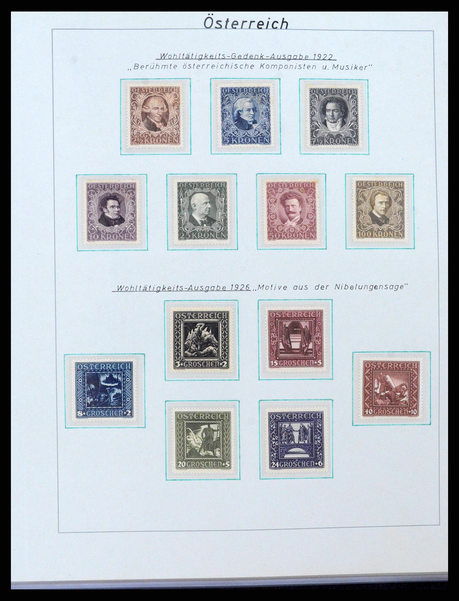 38224 0005 - Postzegelverzameling 38224 Oostenrijk 1922-2006.