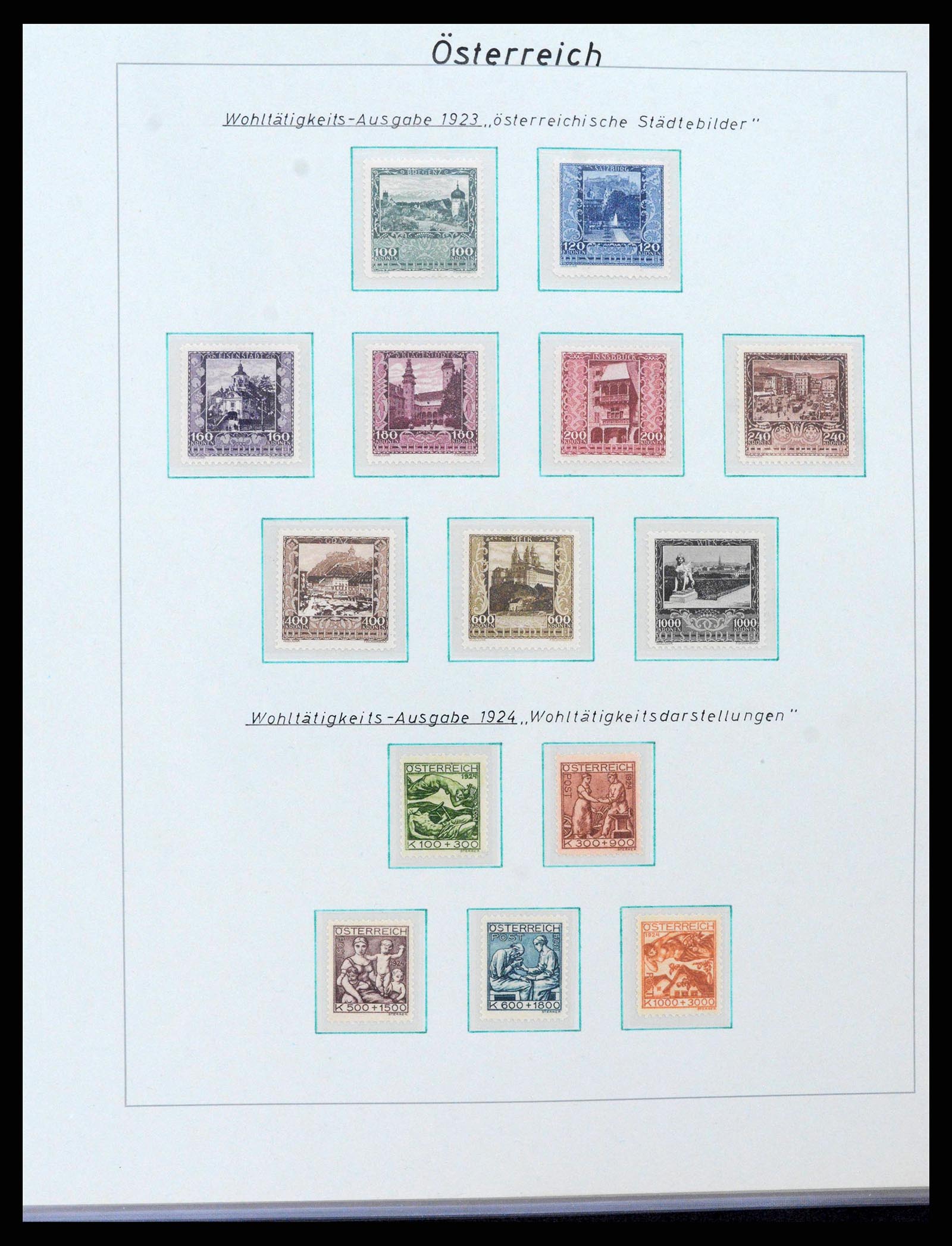 38224 0006 - Postzegelverzameling 38224 Oostenrijk 1922-2006.