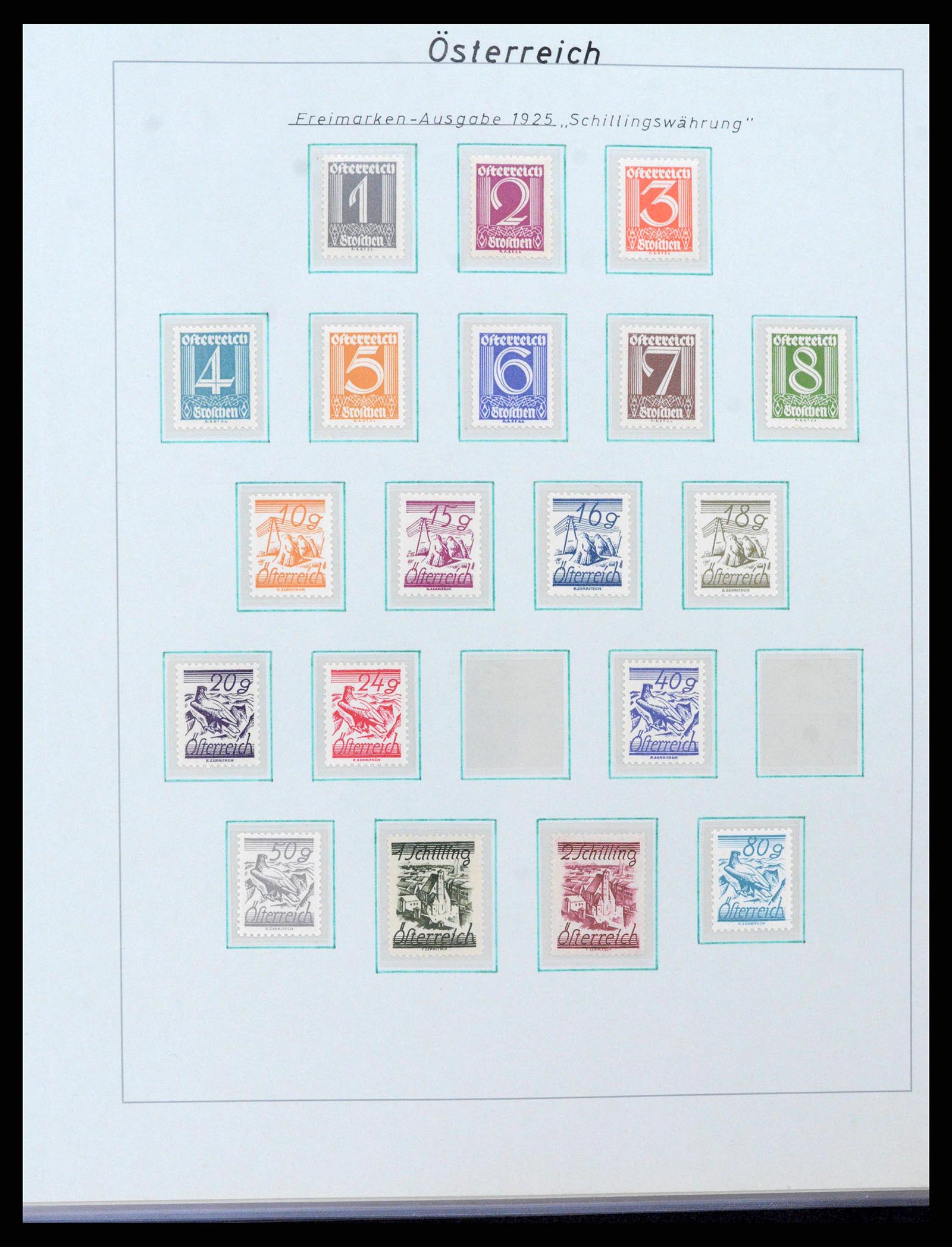 38224 0007 - Postzegelverzameling 38224 Oostenrijk 1922-2006.