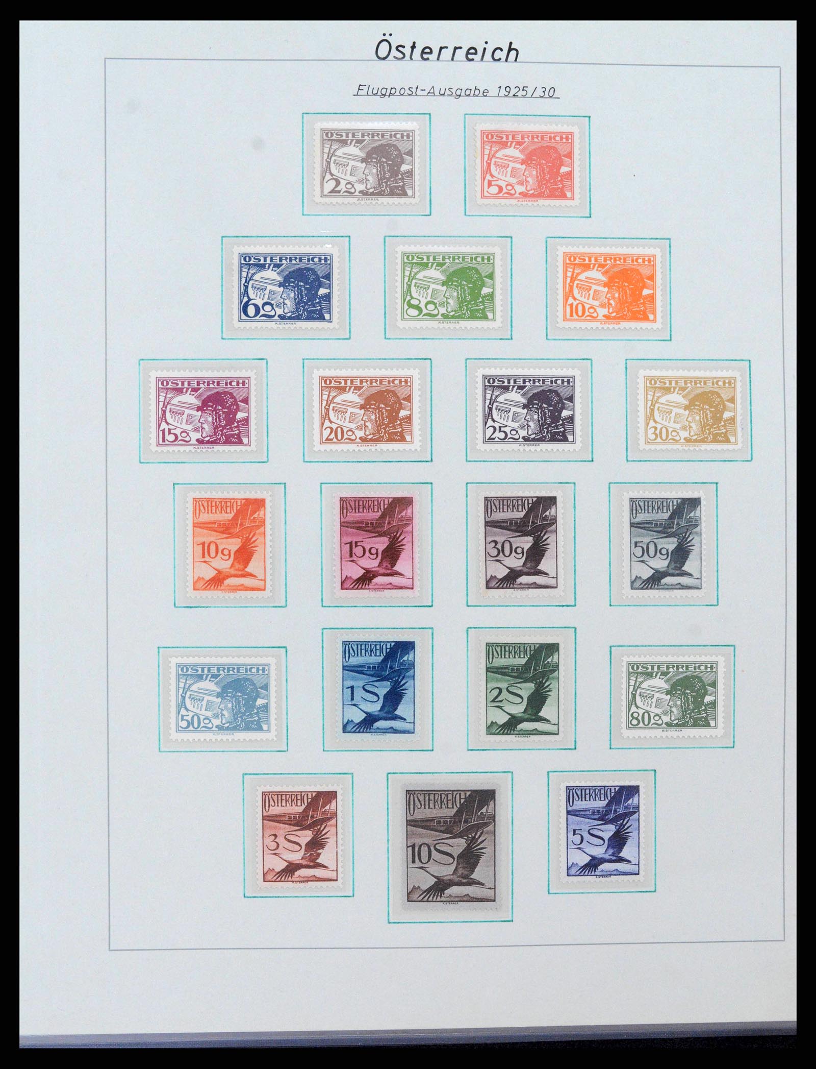 38224 0008 - Postzegelverzameling 38224 Oostenrijk 1922-2006.