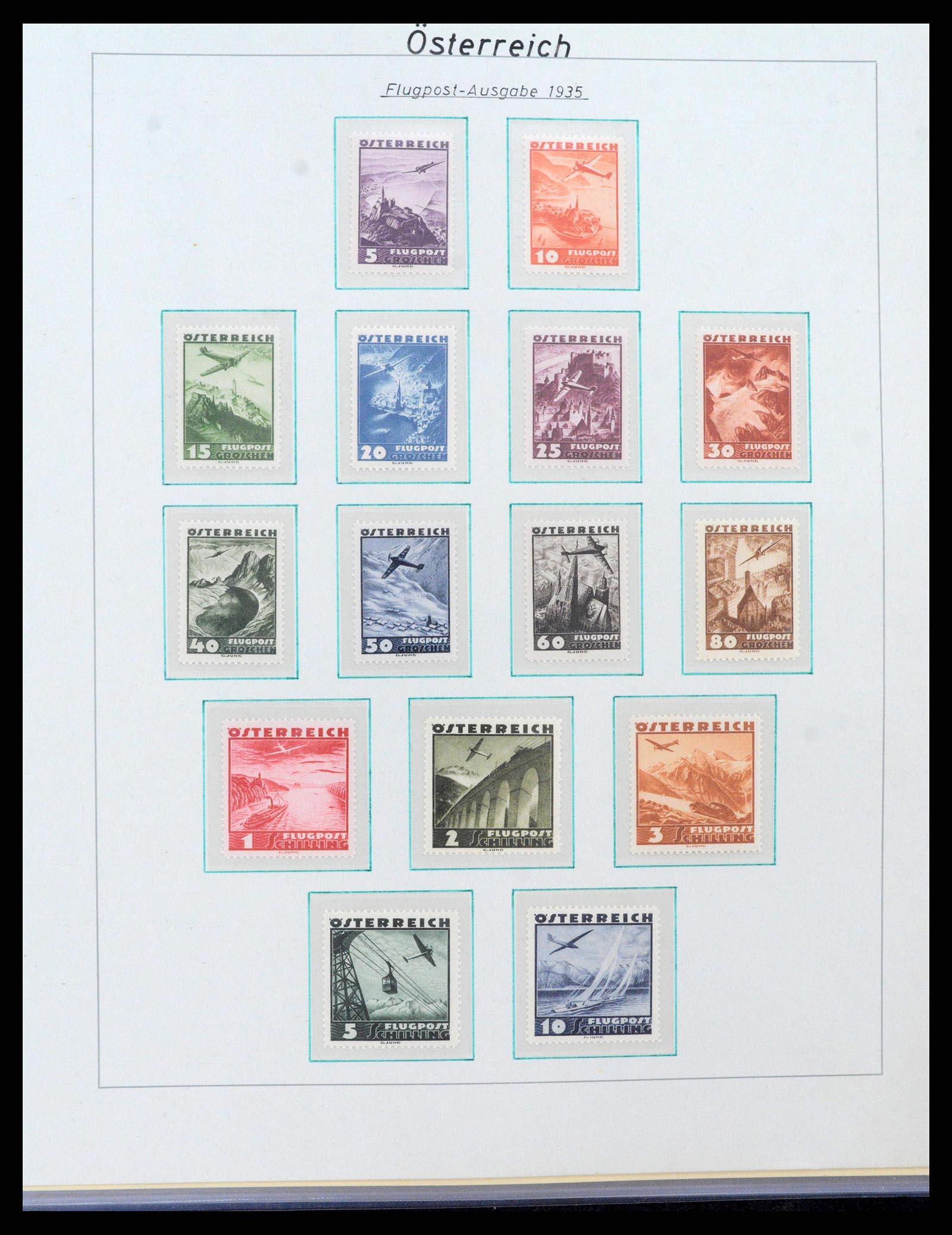 38224 0013 - Stamp collection 38224 Austria 1922-2006.