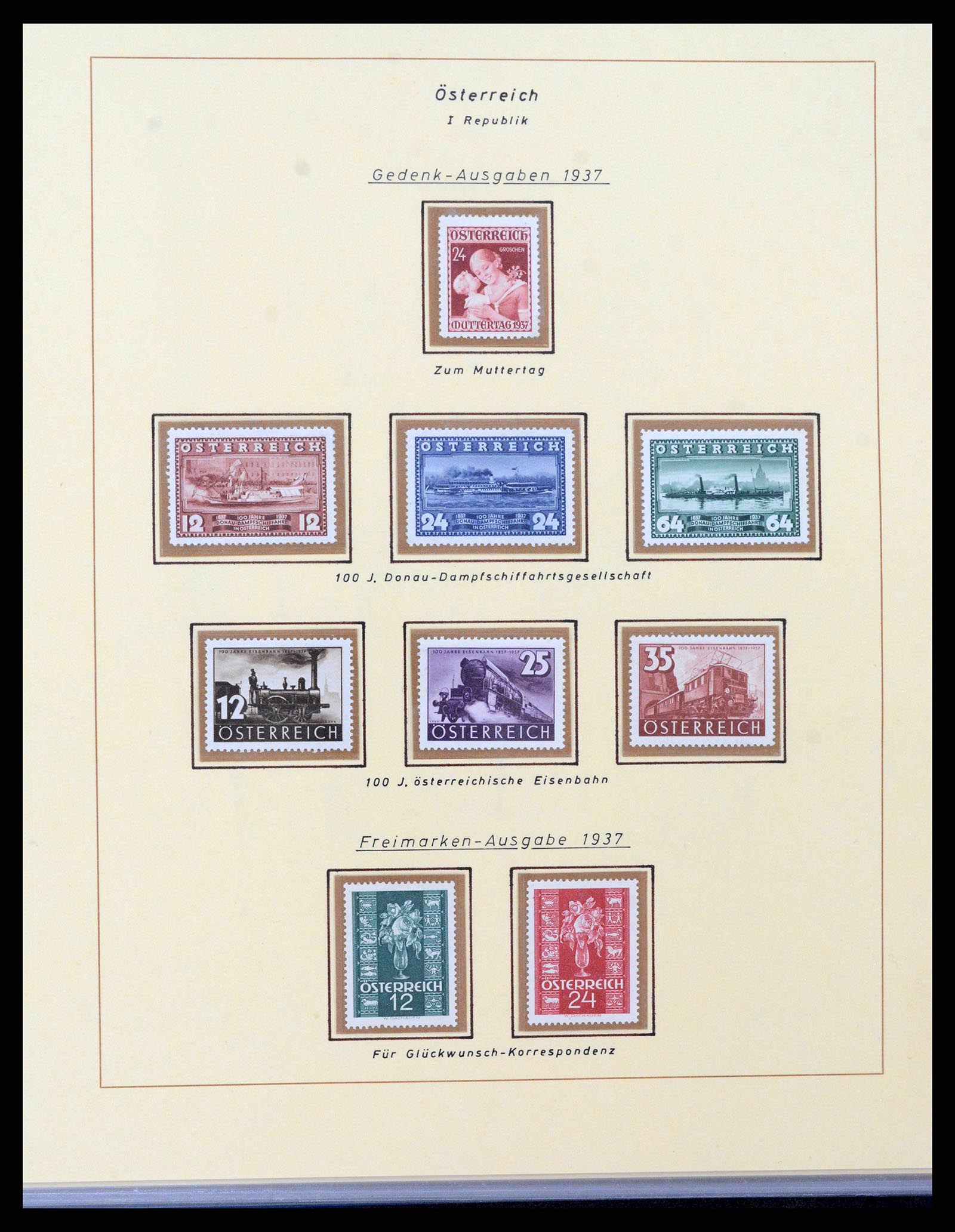 38224 0017 - Stamp collection 38224 Austria 1922-2006.