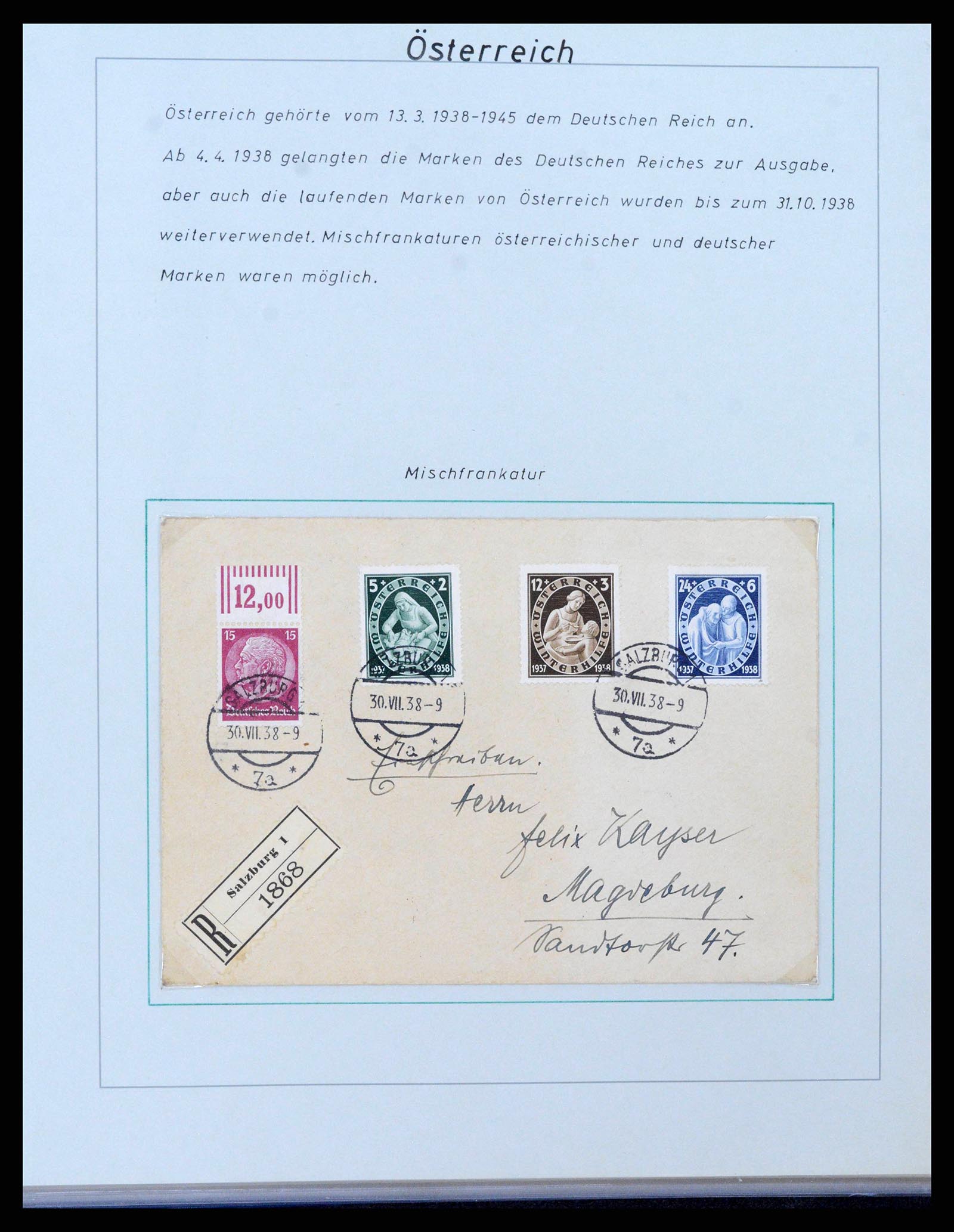 38224 0019 - Postzegelverzameling 38224 Oostenrijk 1922-2006.