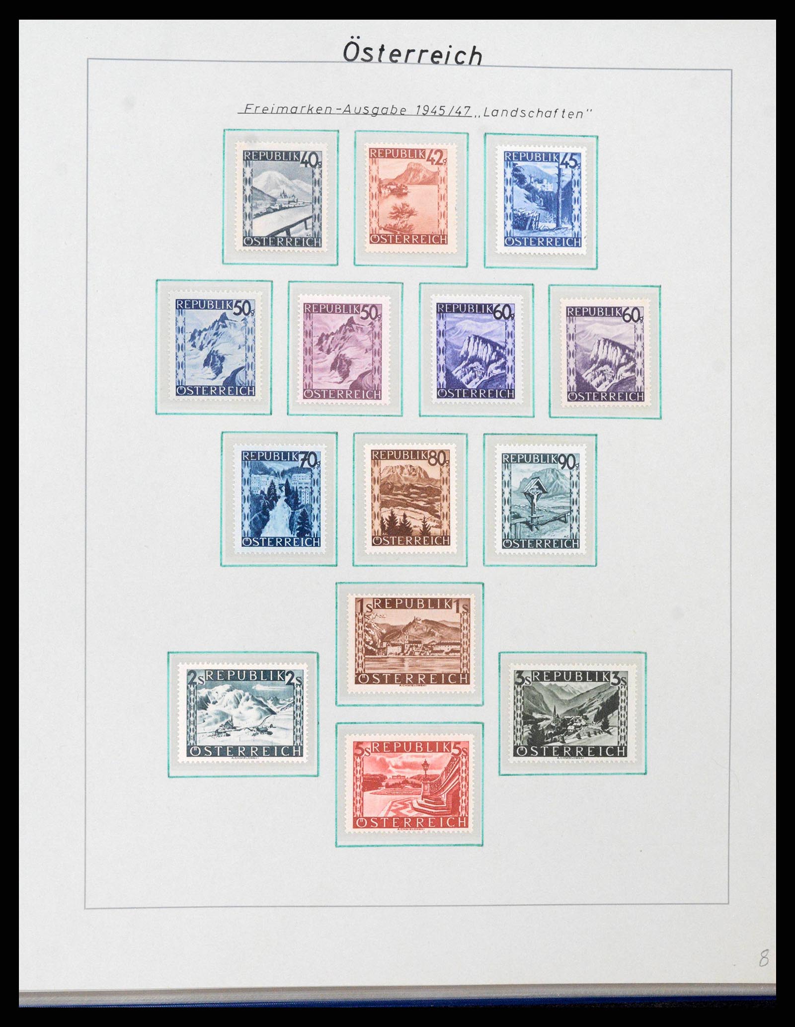 38224 0029 - Postzegelverzameling 38224 Oostenrijk 1922-2006.