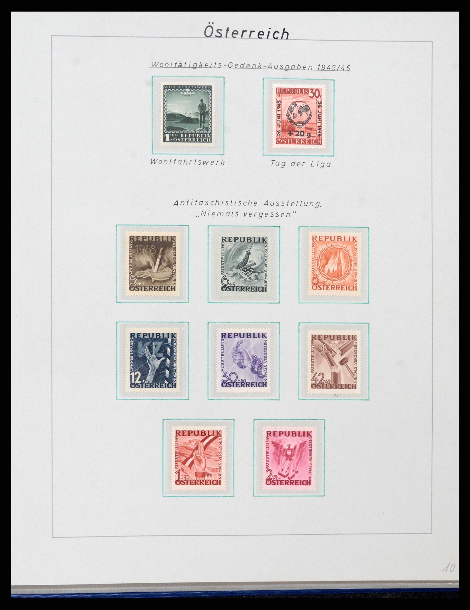 38224 0031 - Stamp collection 38224 Austria 1922-2006.