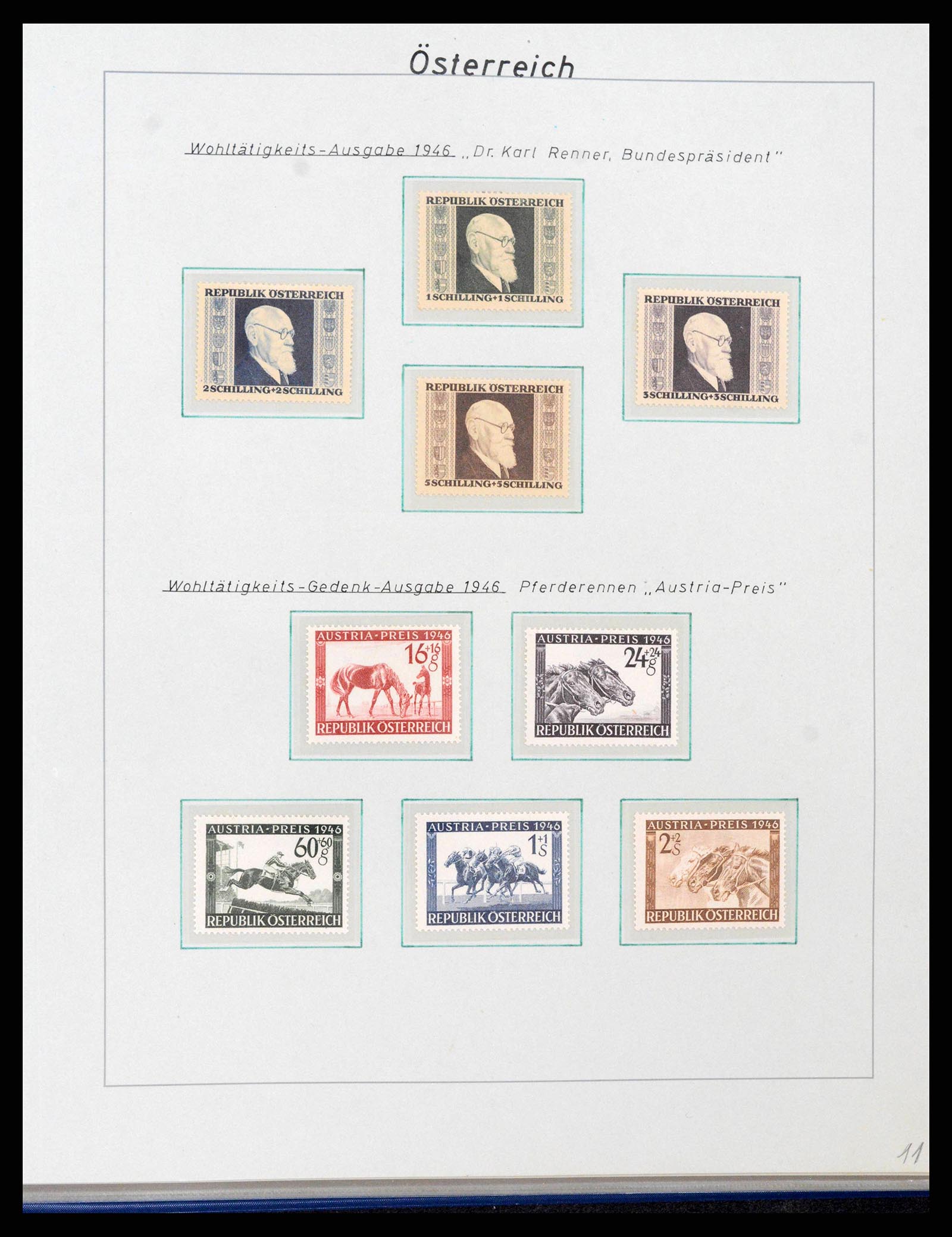 38224 0032 - Postzegelverzameling 38224 Oostenrijk 1922-2006.