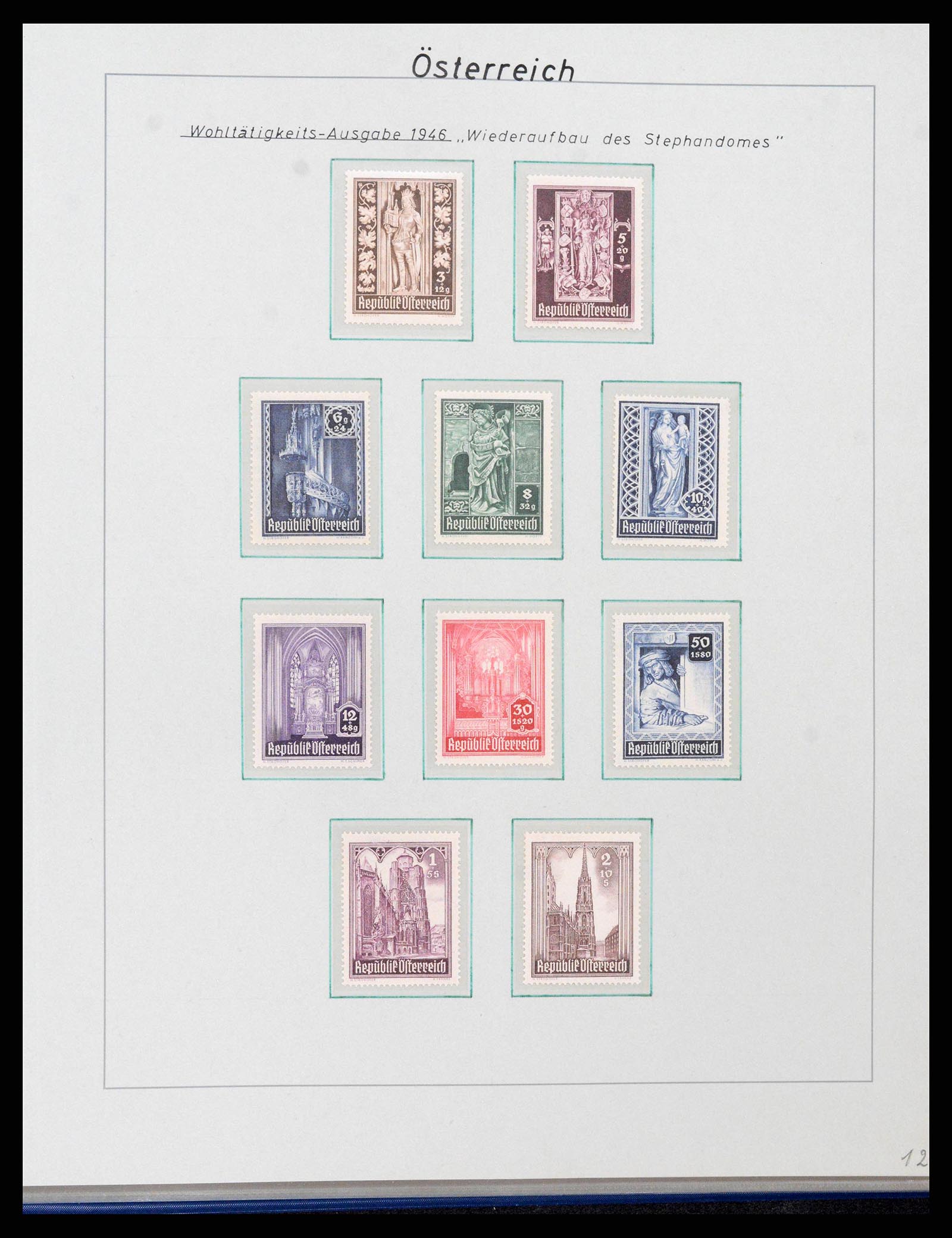 38224 0033 - Postzegelverzameling 38224 Oostenrijk 1922-2006.