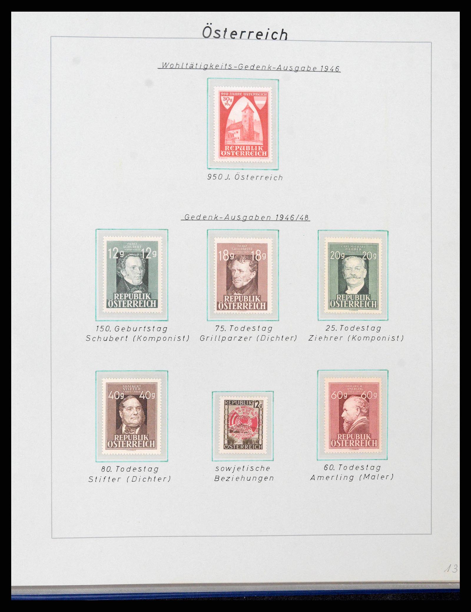 38224 0034 - Postzegelverzameling 38224 Oostenrijk 1922-2006.