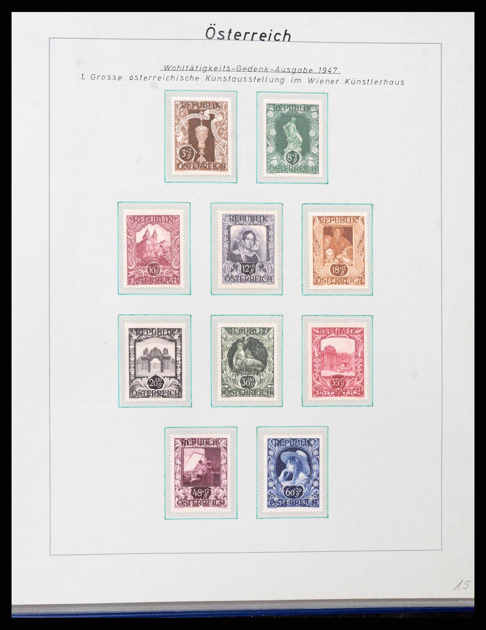38224 0036 - Postzegelverzameling 38224 Oostenrijk 1922-2006.