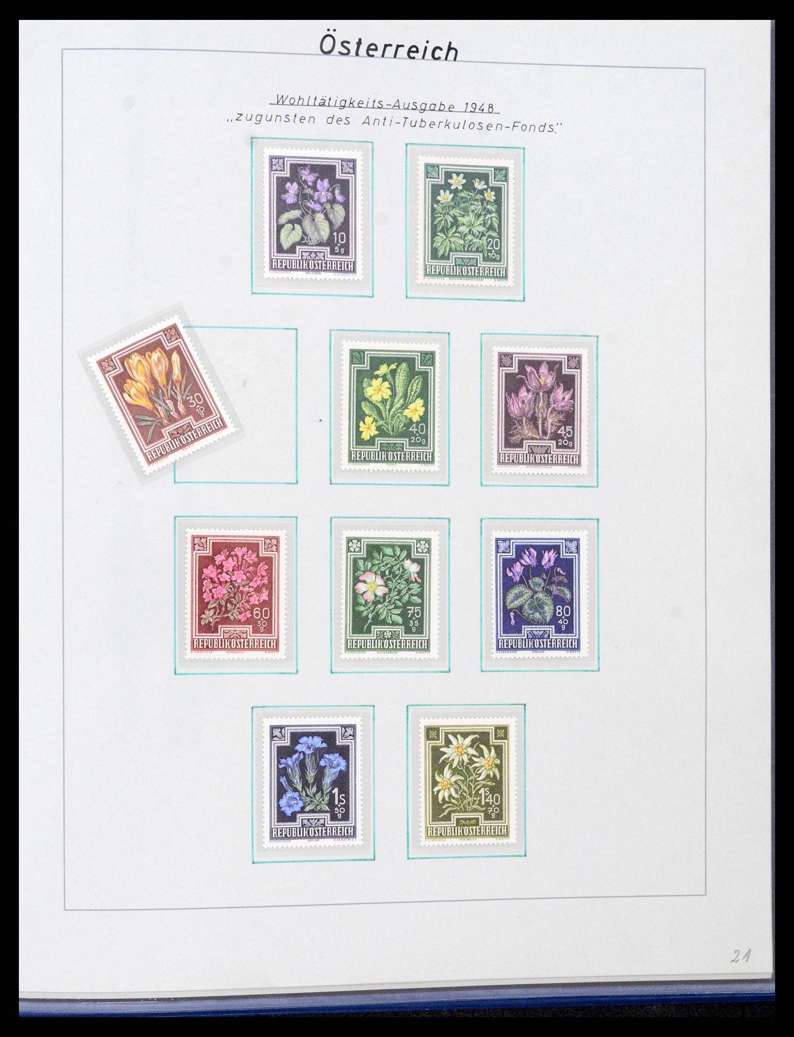 38224 0042 - Postzegelverzameling 38224 Oostenrijk 1922-2006.