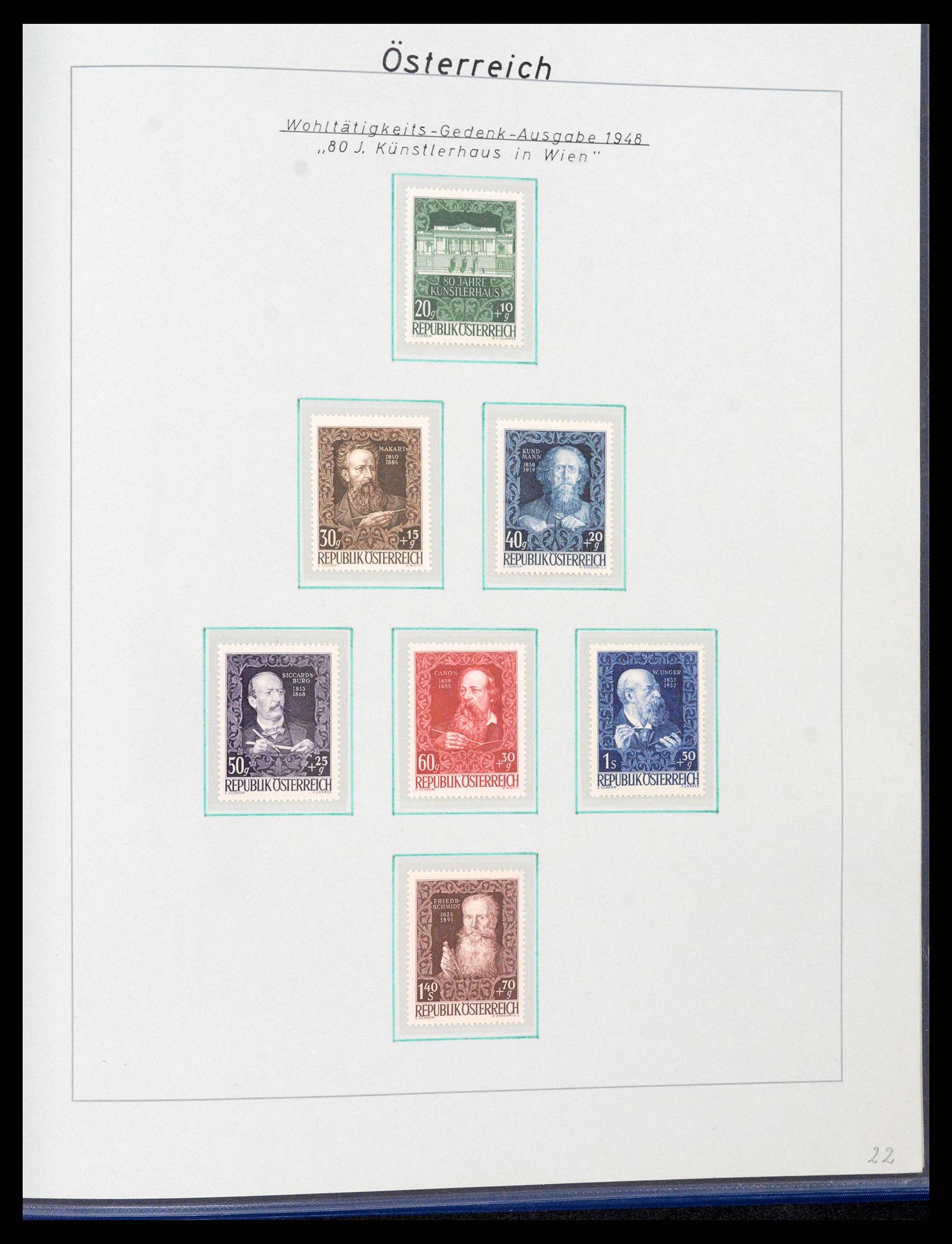 38224 0043 - Postzegelverzameling 38224 Oostenrijk 1922-2006.