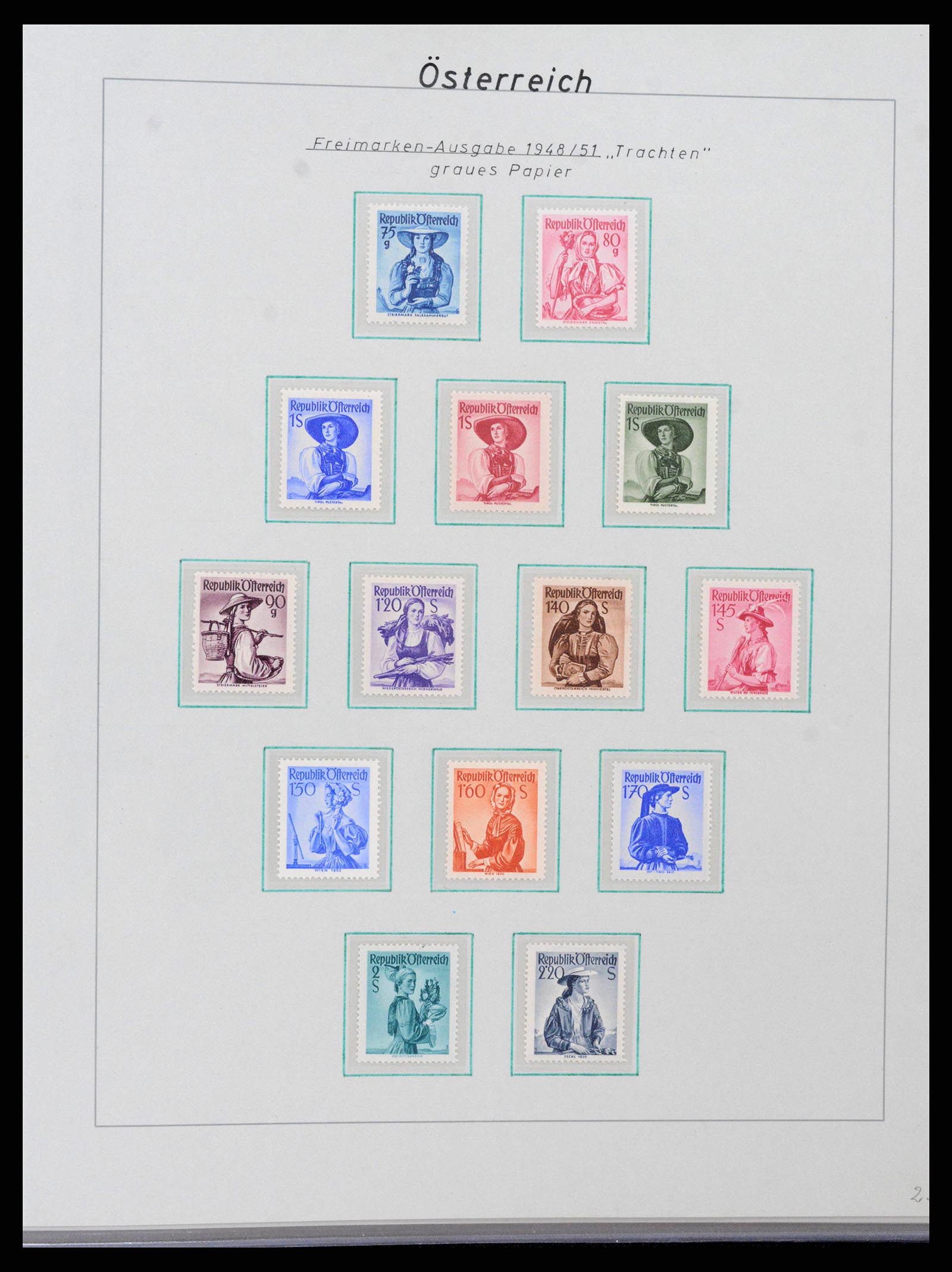 38224 0046 - Postzegelverzameling 38224 Oostenrijk 1922-2006.