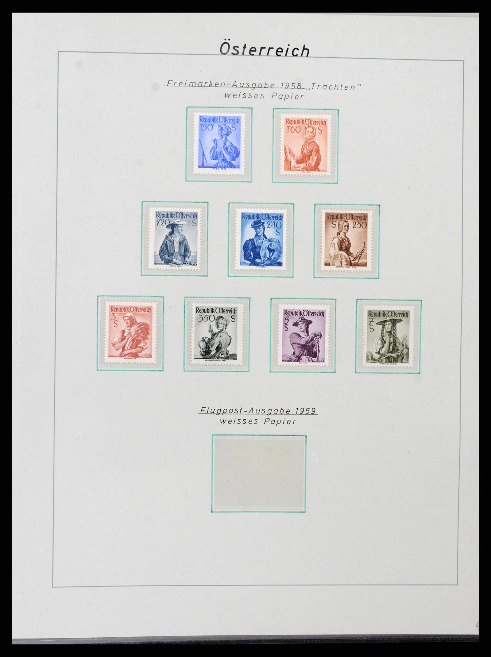 38224 0049 - Stamp collection 38224 Austria 1922-2006.