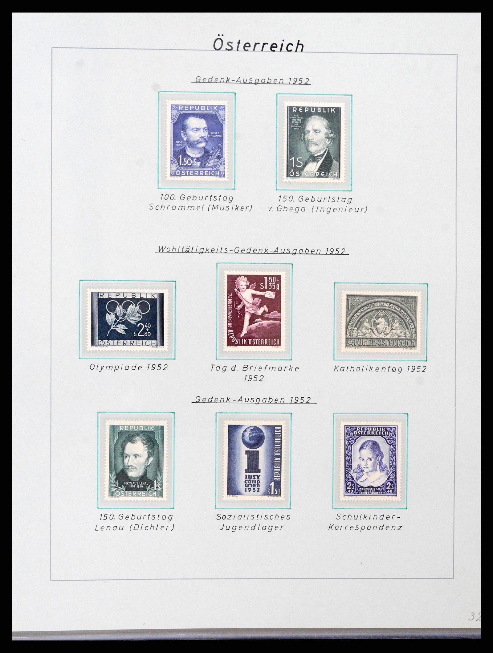 38224 0055 - Stamp collection 38224 Austria 1922-2006.