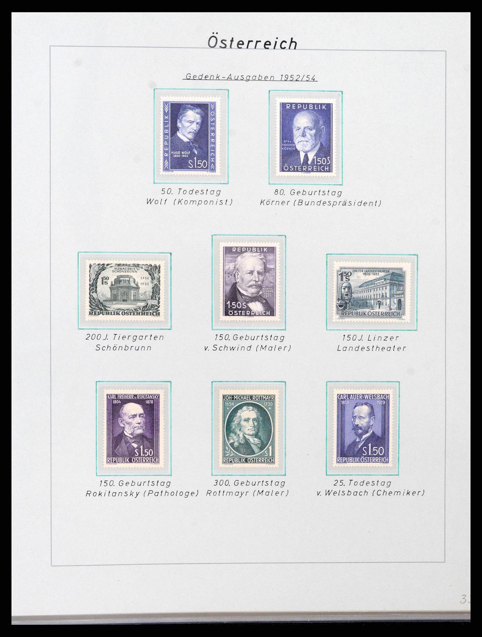 38224 0056 - Stamp collection 38224 Austria 1922-2006.