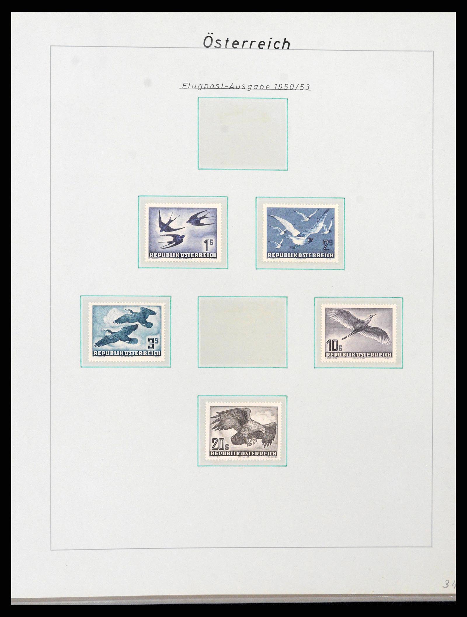 38224 0057 - Postzegelverzameling 38224 Oostenrijk 1922-2006.