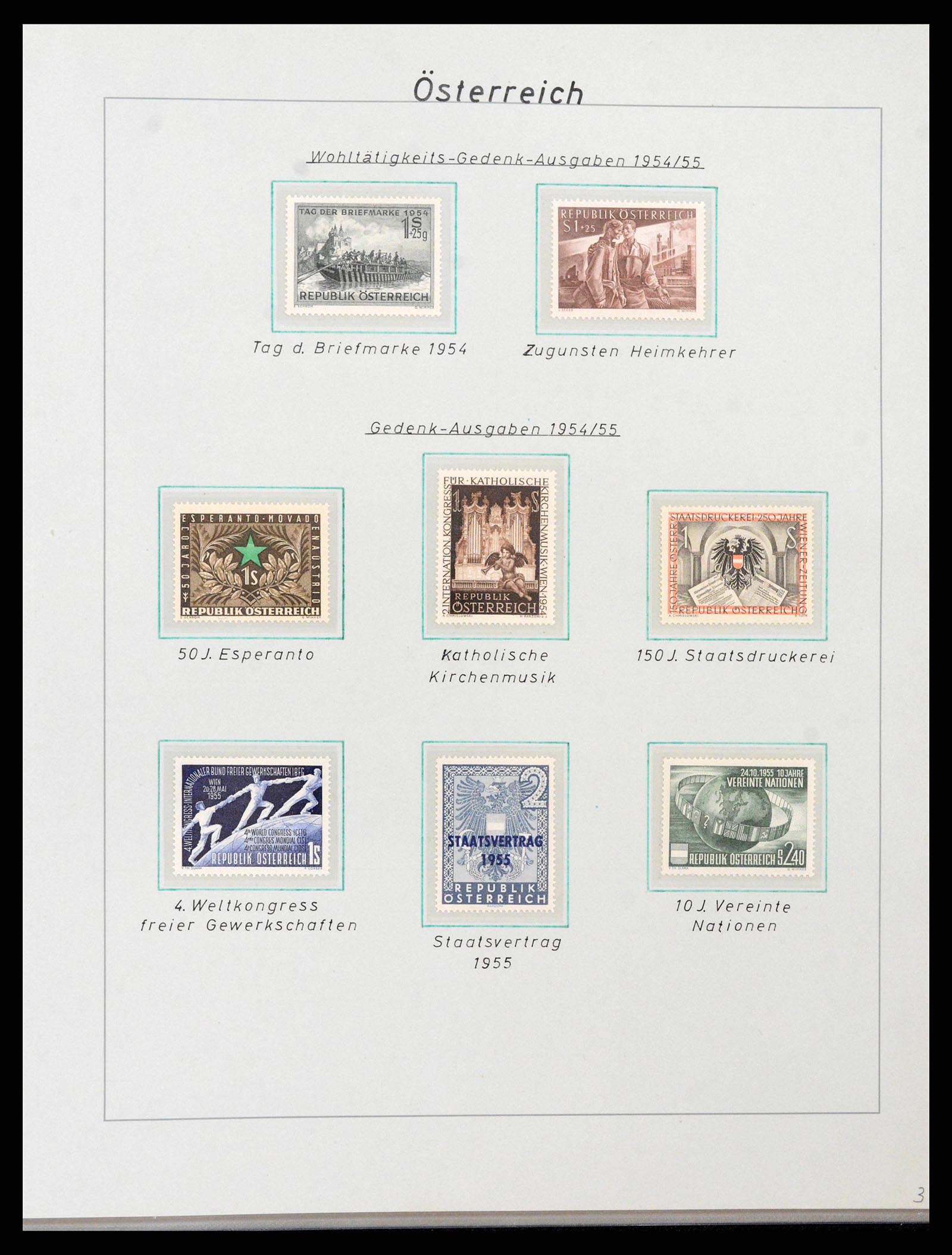 38224 0060 - Postzegelverzameling 38224 Oostenrijk 1922-2006.