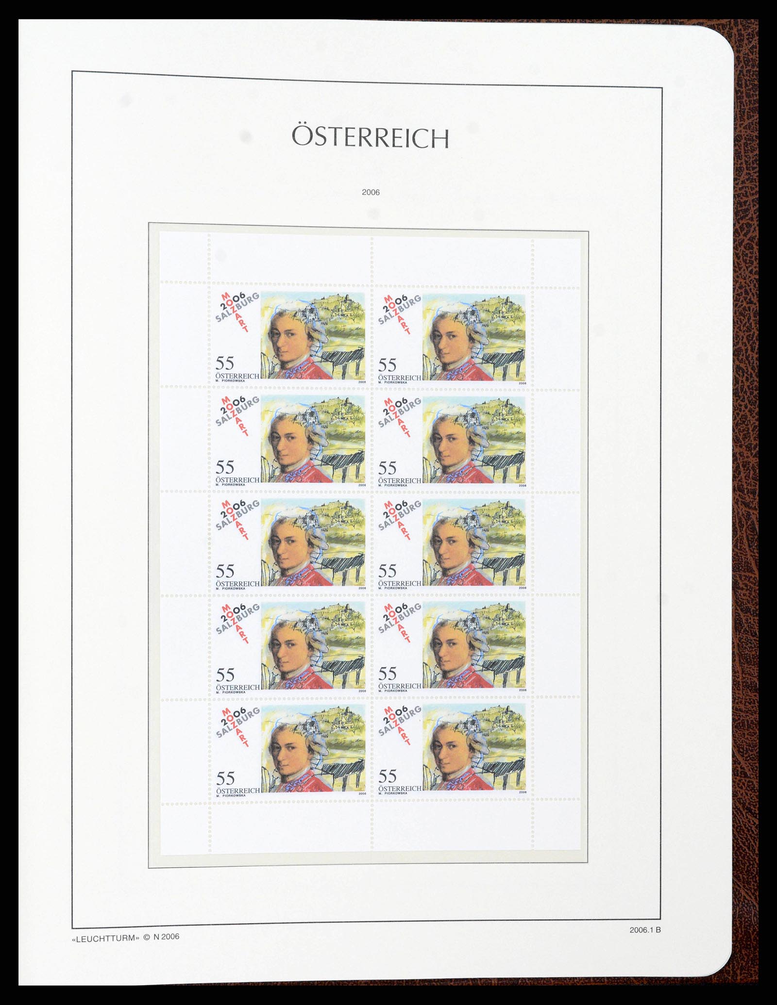 38224 0262 - Stamp collection 38224 Austria 1922-2006.