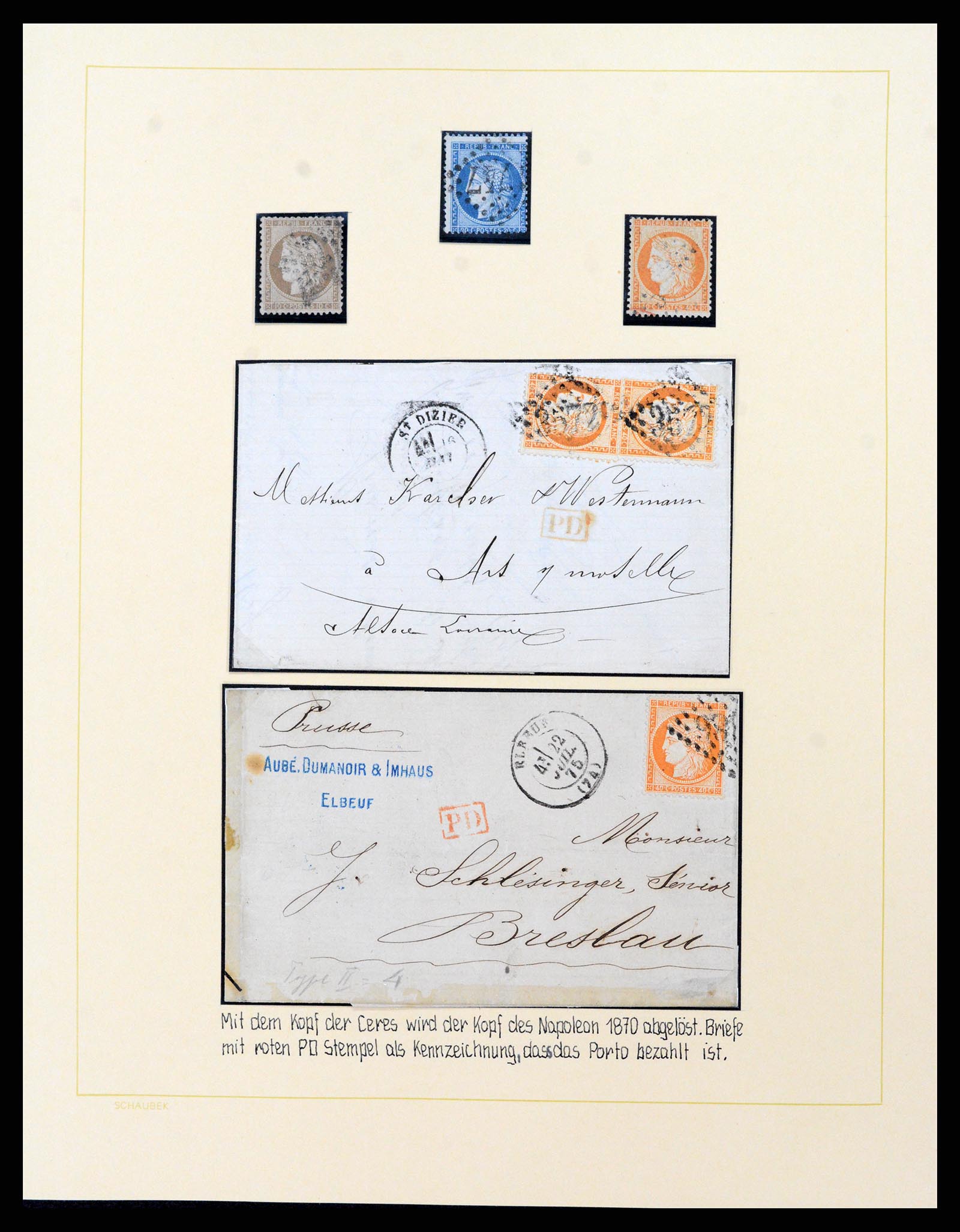38225 0007 - Stamp collection 38225 France 1849-1902.