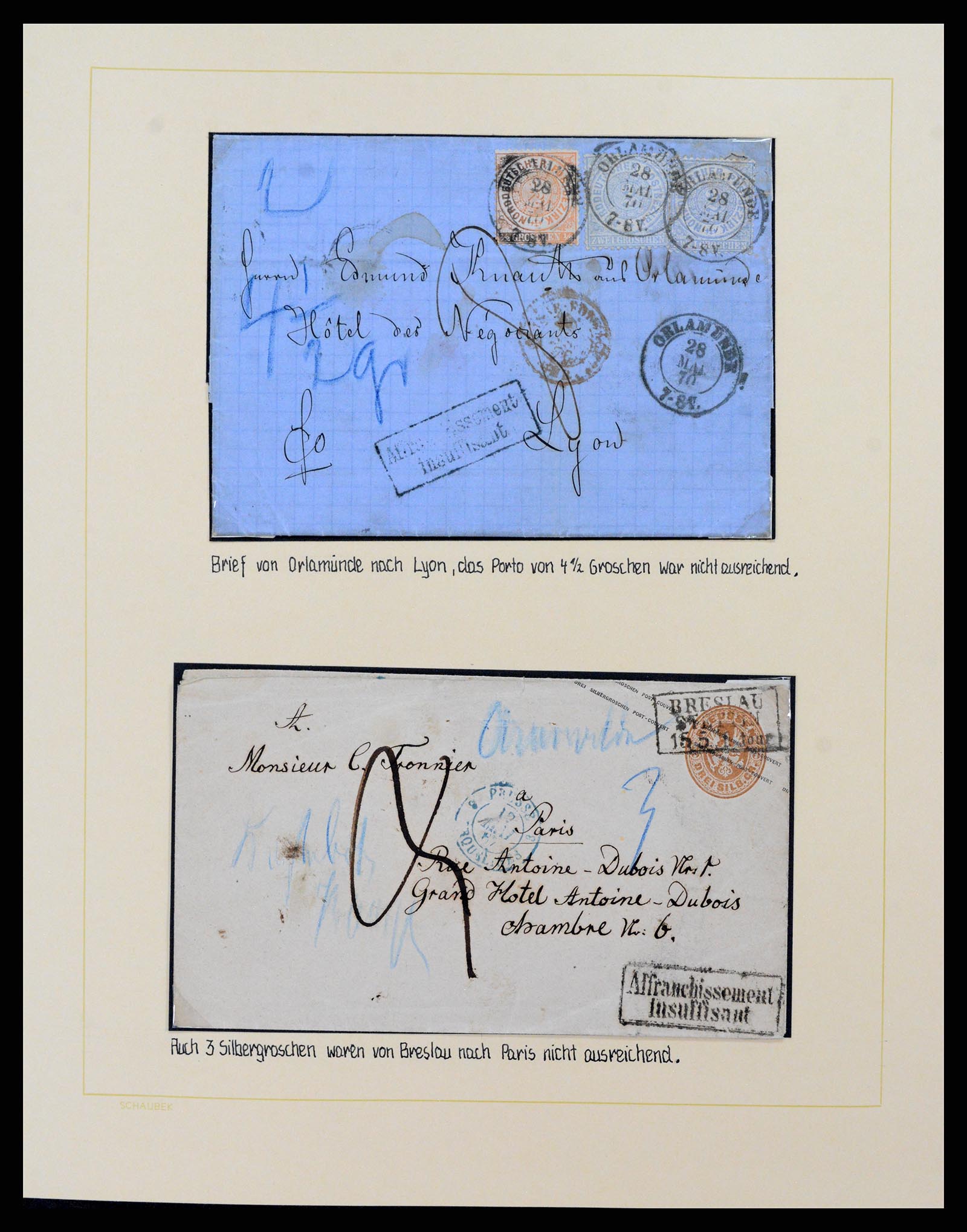 38225 0012 - Stamp collection 38225 France 1849-1902.