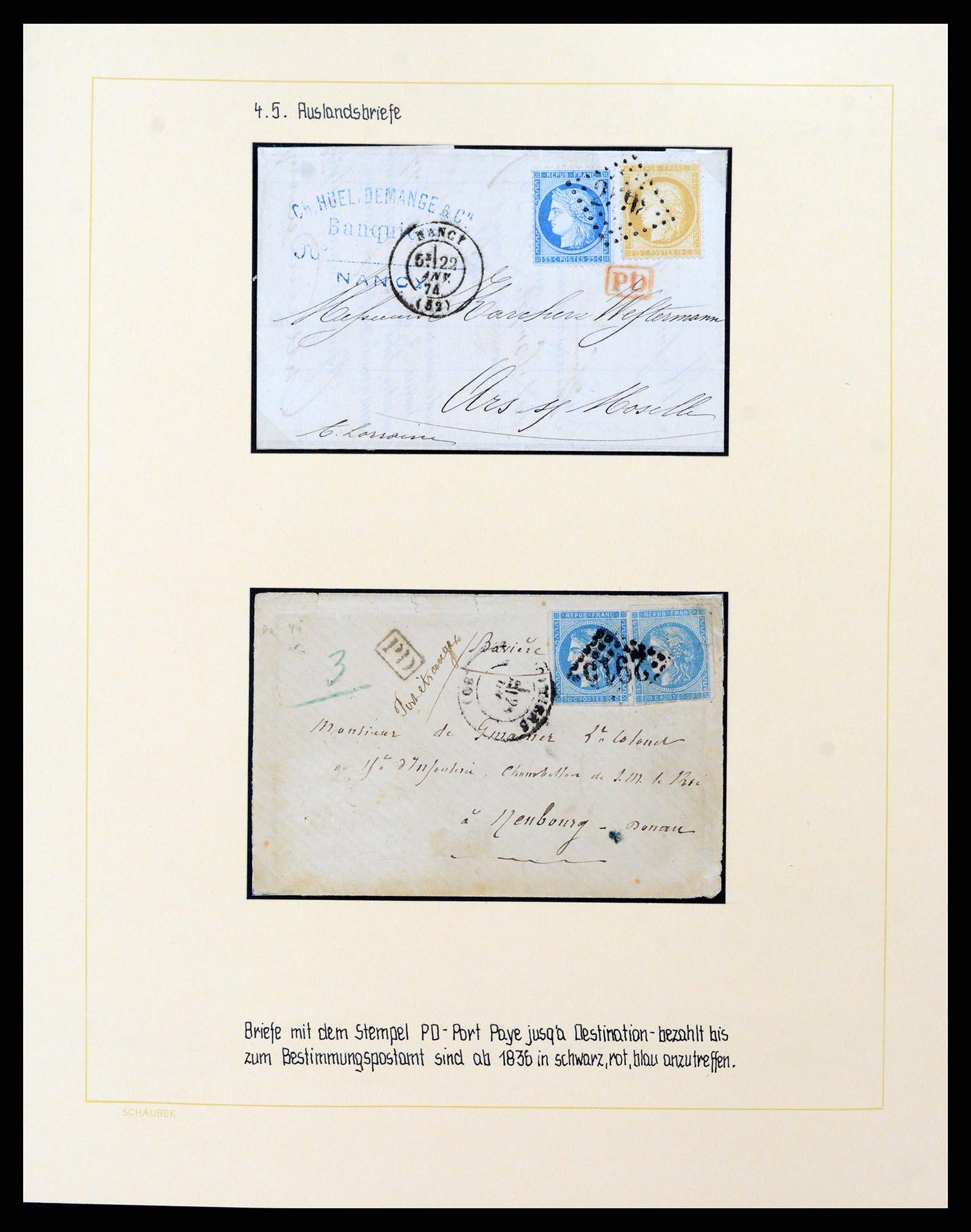 38225 0017 - Stamp collection 38225 France 1849-1902.