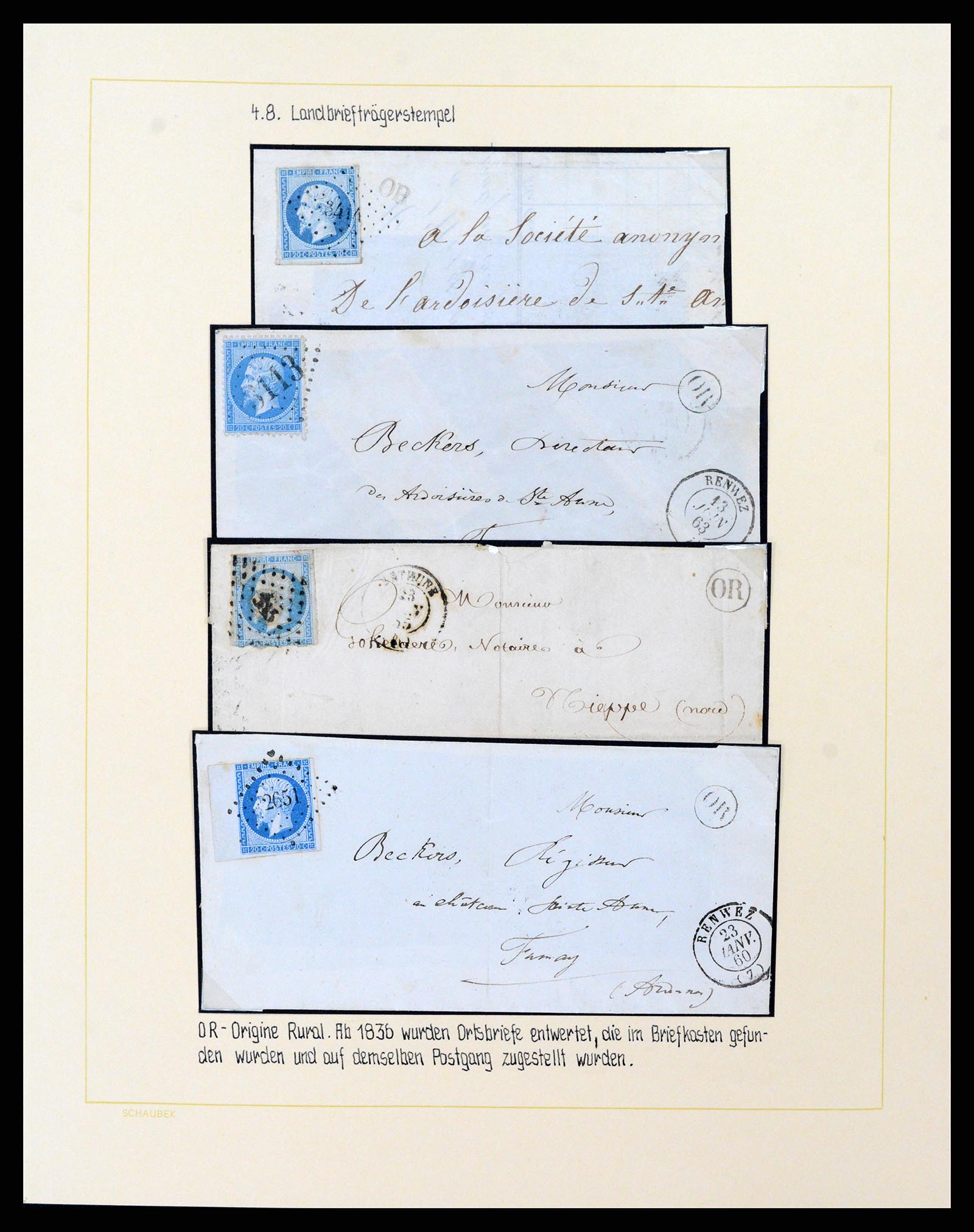 38225 0020 - Stamp collection 38225 France 1849-1902.