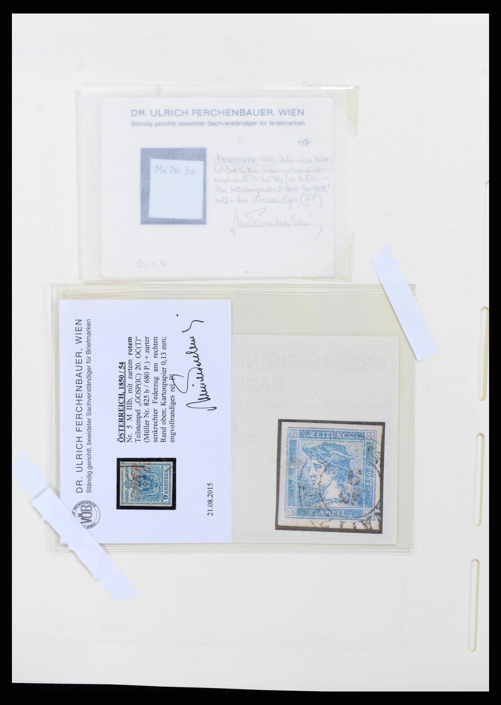 38237 0001 - Postzegelverzameling 38237 Oostenrijk 1850-1918.