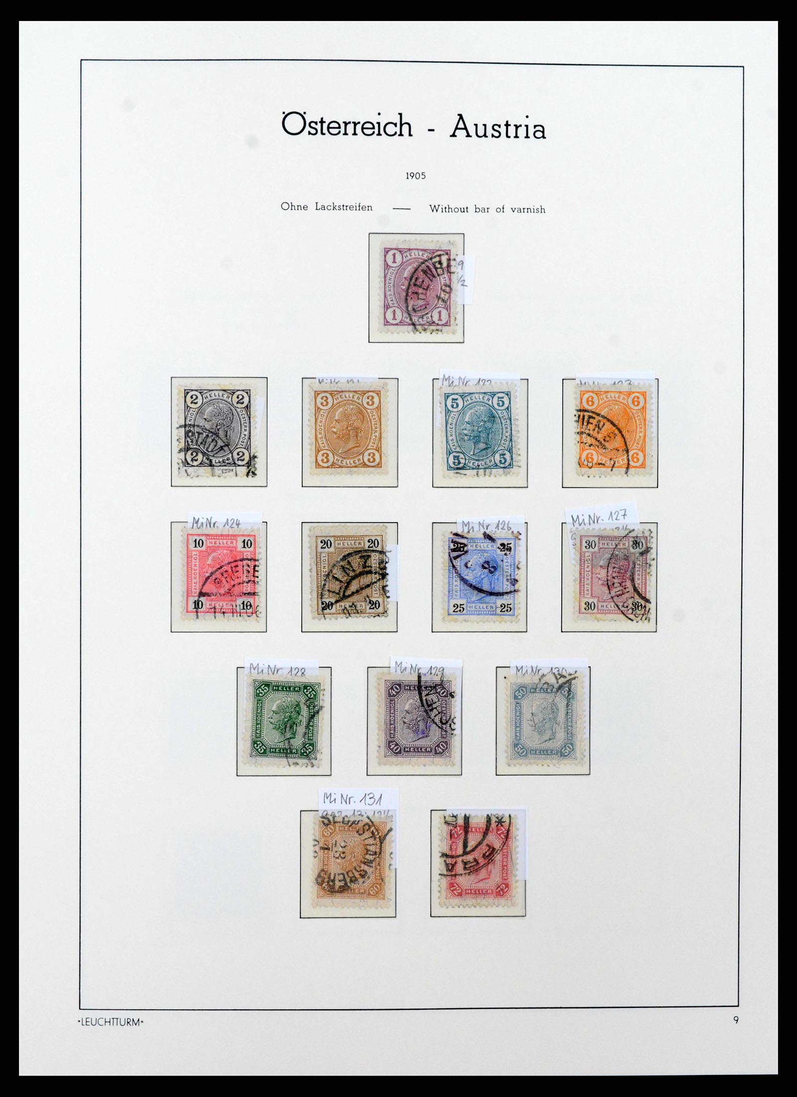 38237 0018 - Postzegelverzameling 38237 Oostenrijk 1850-1918.