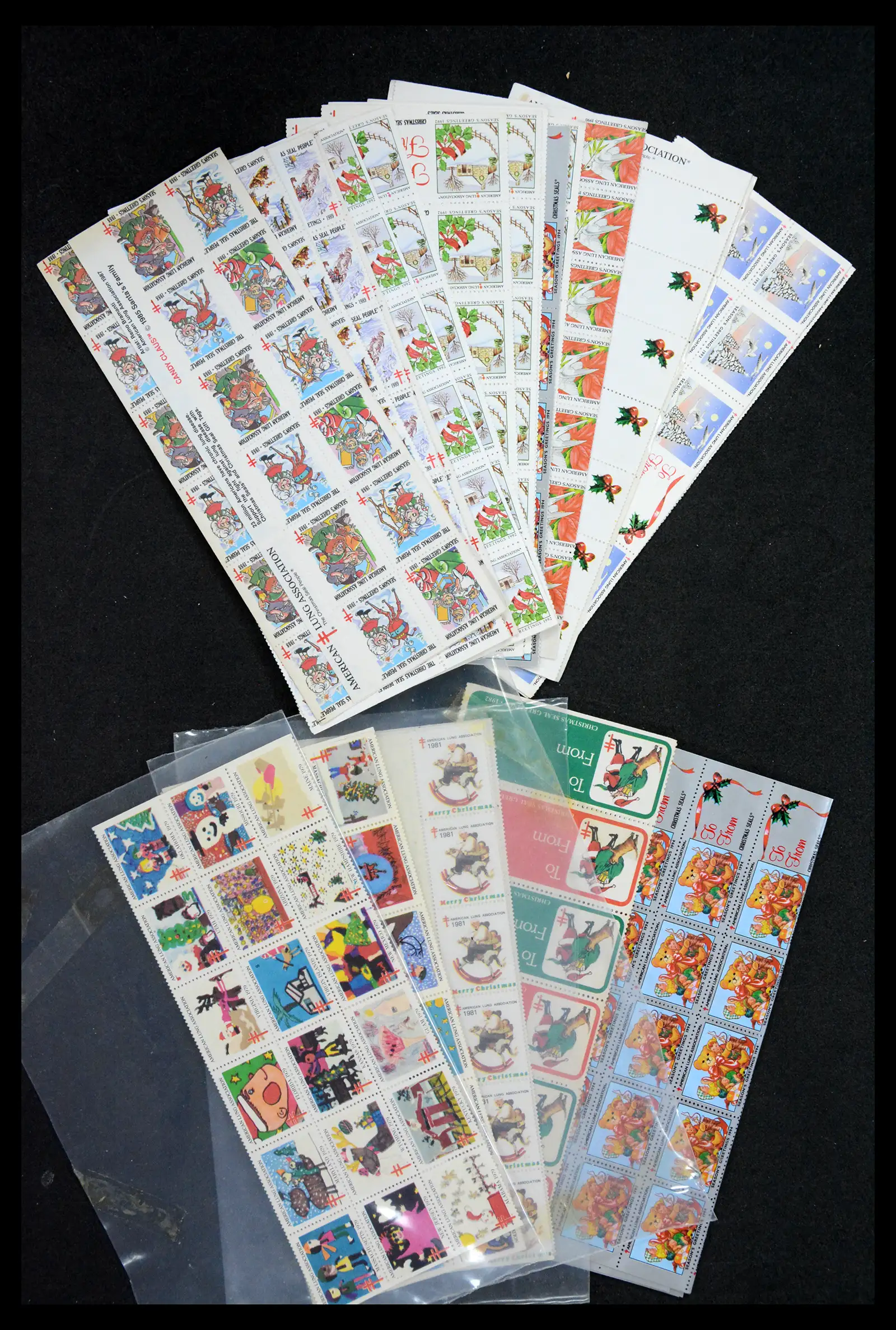 38238 0011 - Stamp collection 38238 USA Christmas seals from 1910.